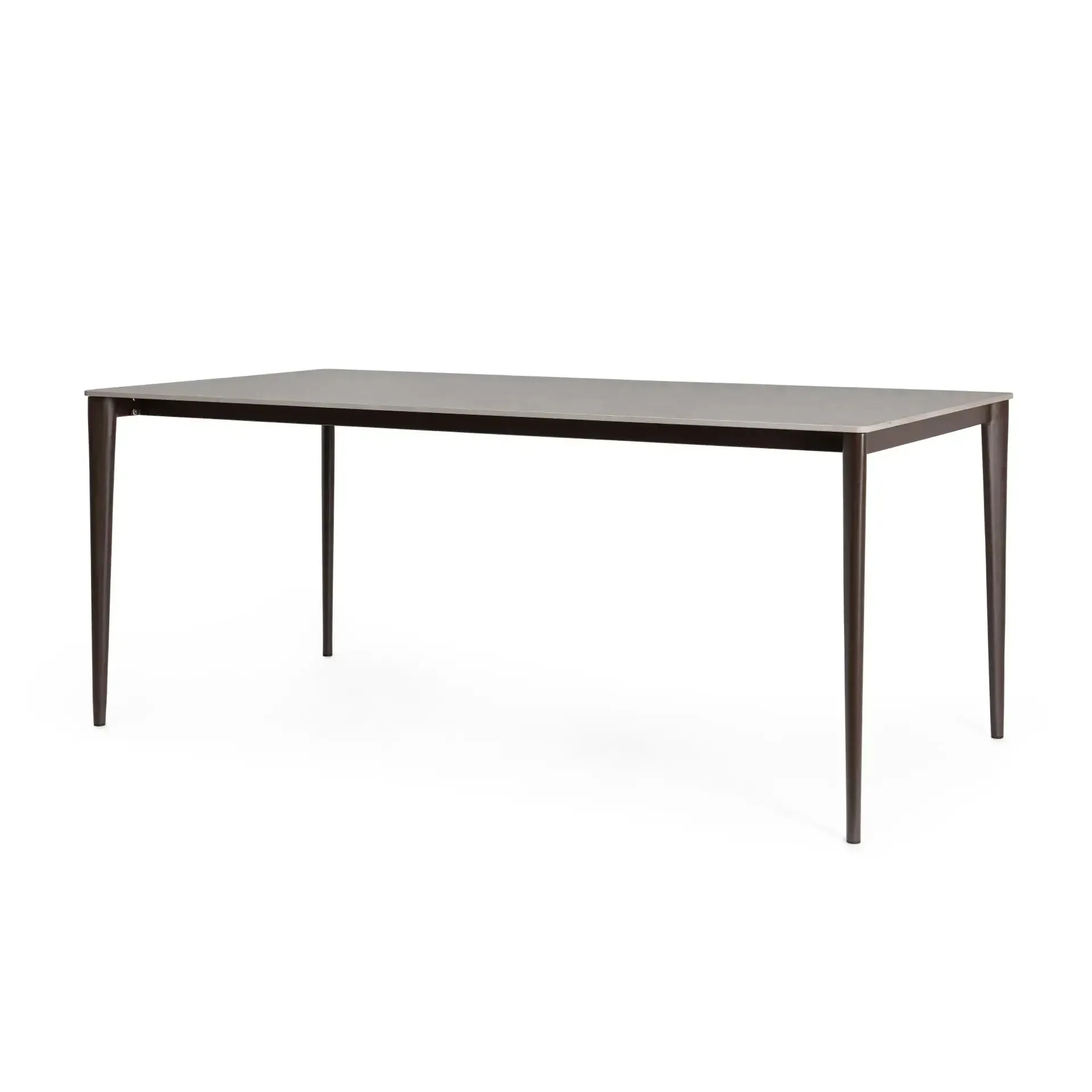 Stół REIJA 180x90 Bizzotto antracytowy stal