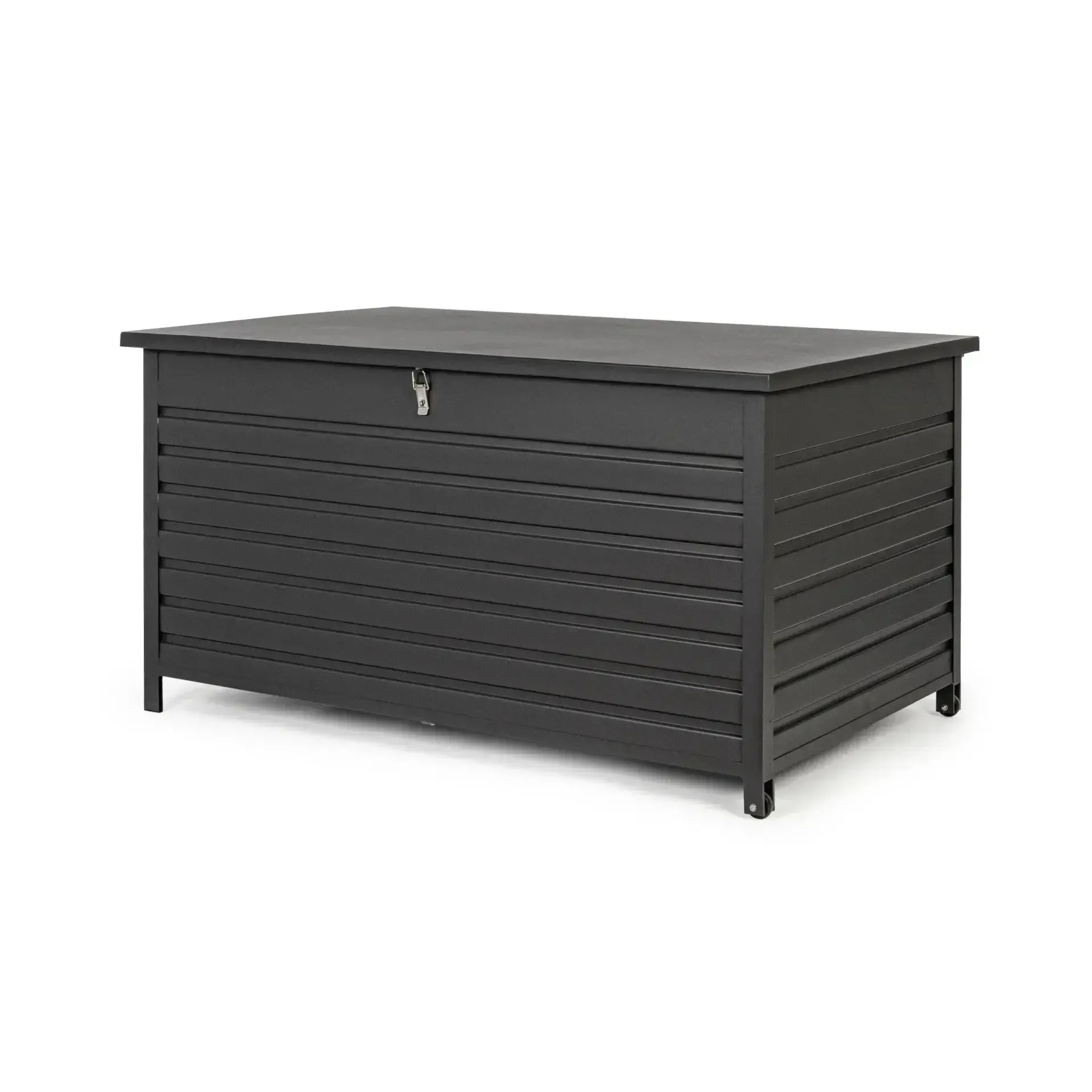 Skrzynia ogrodowa ATLANTIC 141x73x74 Bizzotto antracytowa aluminium