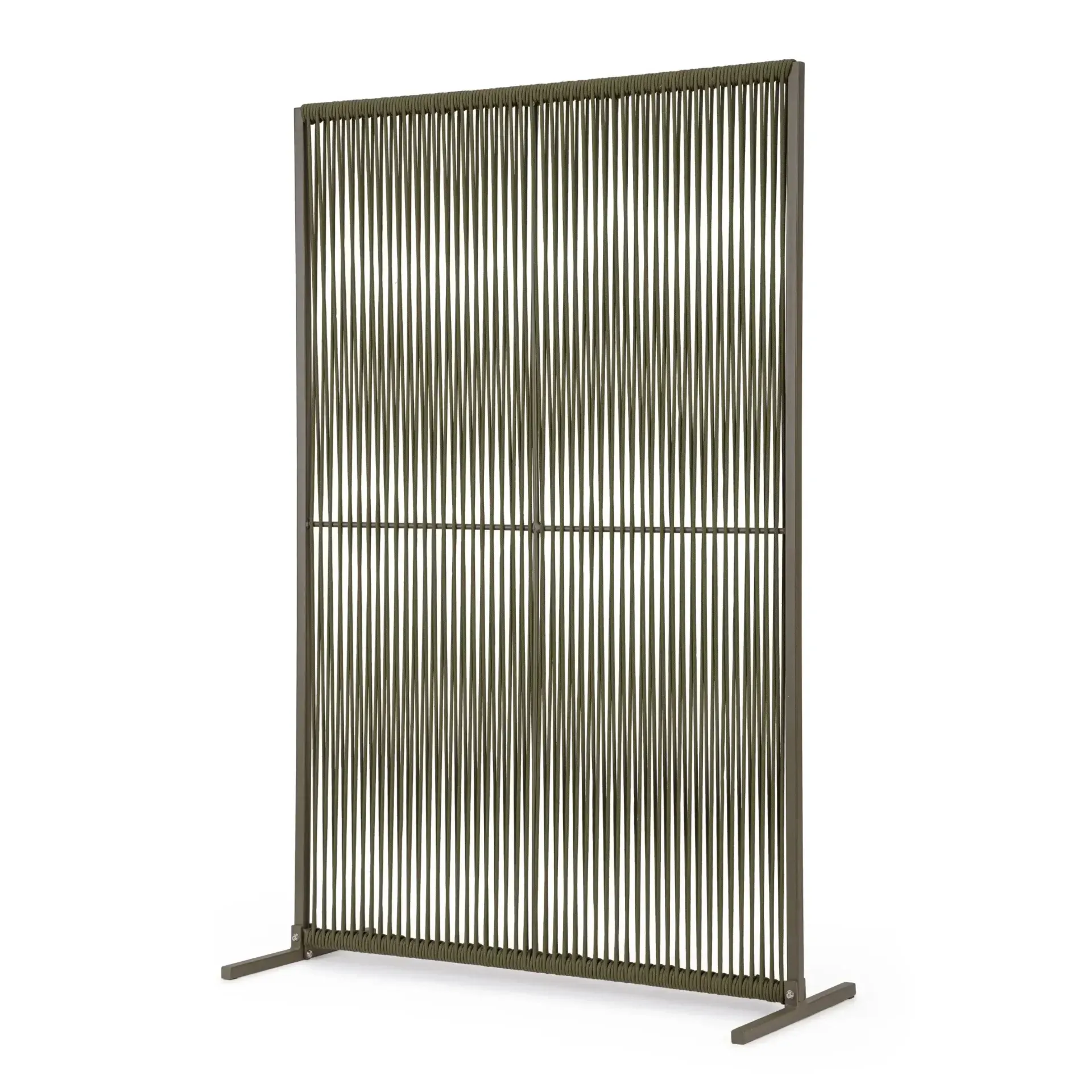 Parawan dekoracyjny PAXSON 120 Bizzotto zielony aluminium