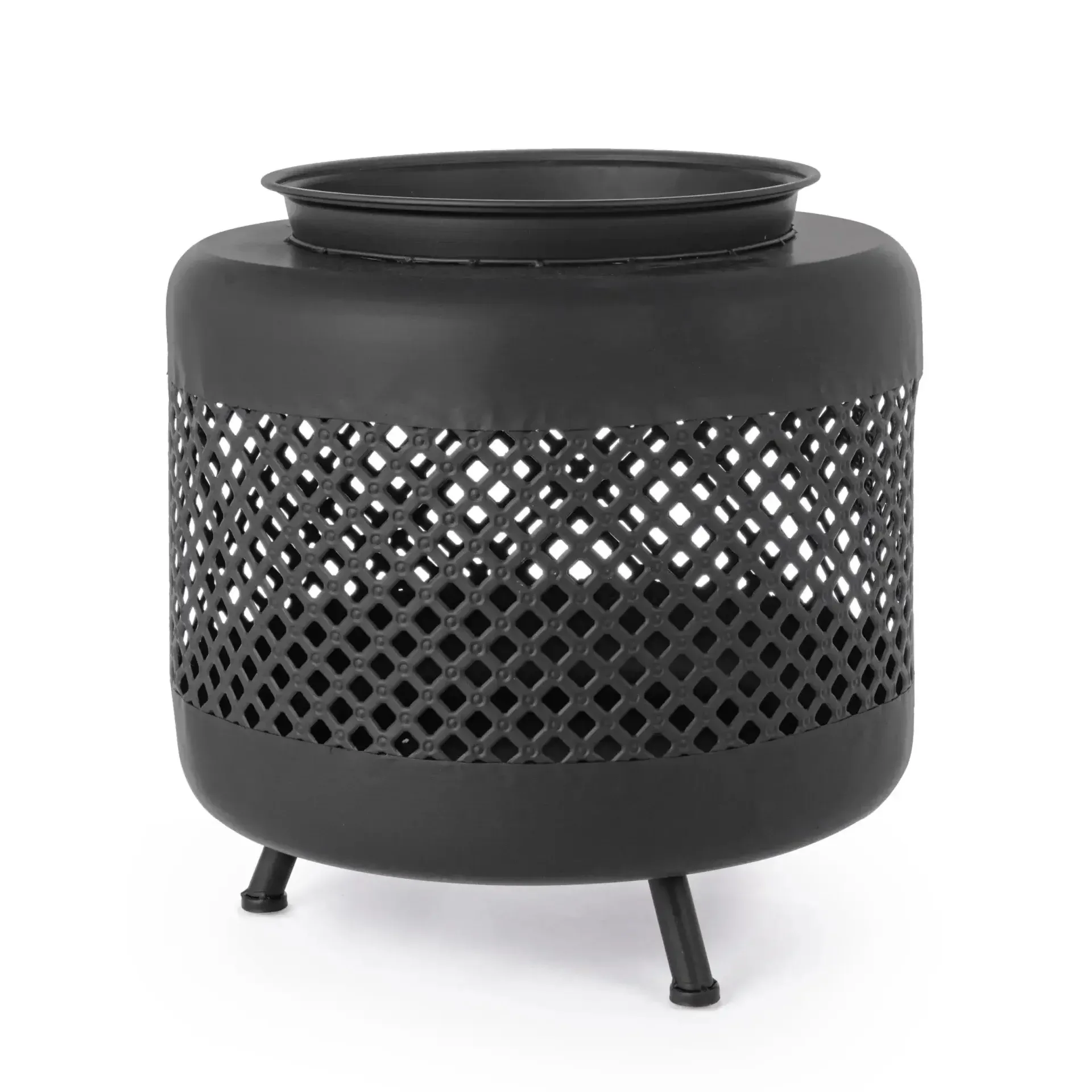 Palenisko na drewno EFESTO Ø50 Bizzotto czarne stal