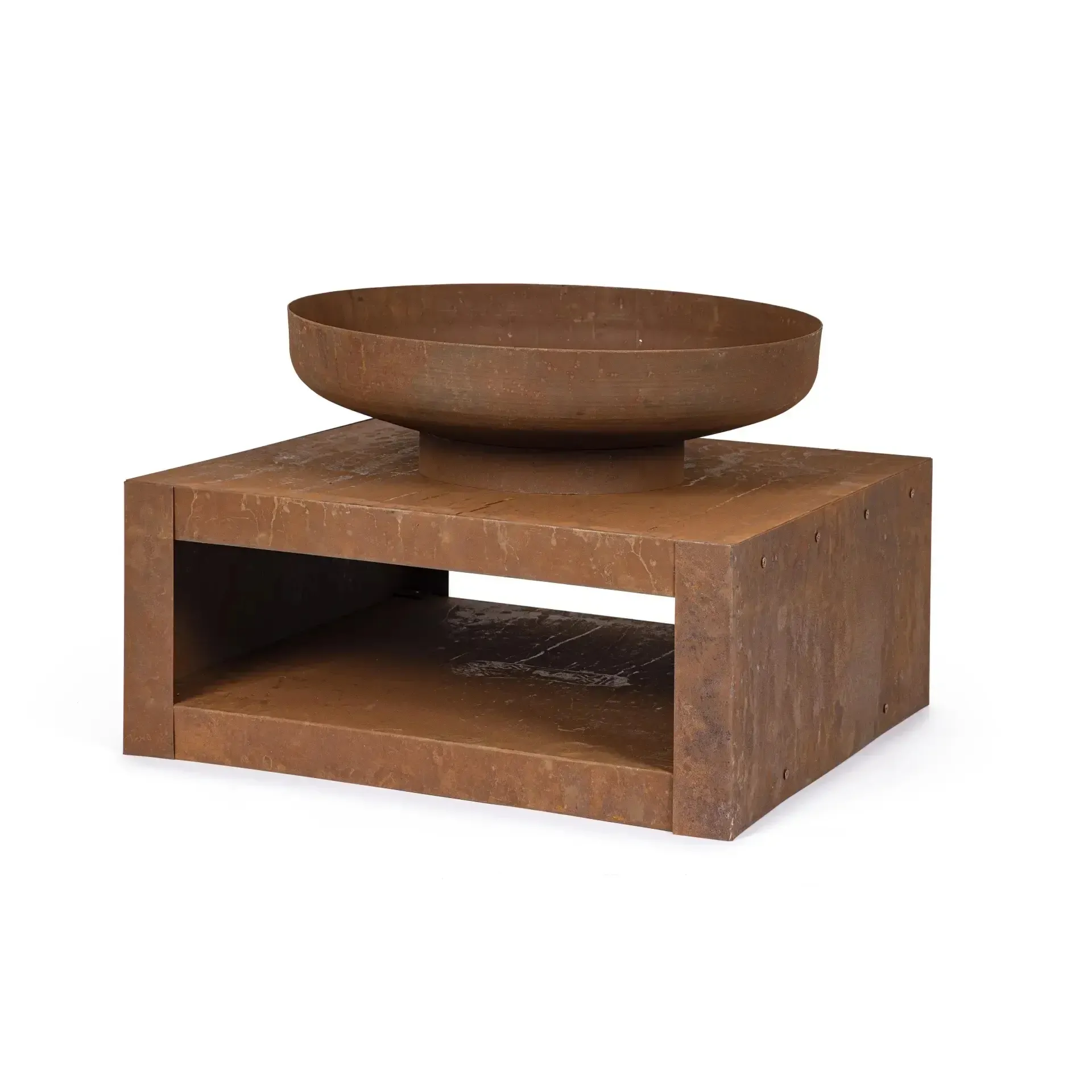 Palenisko na drewno EFESTO 70x70 Bizzotto miedziane stal