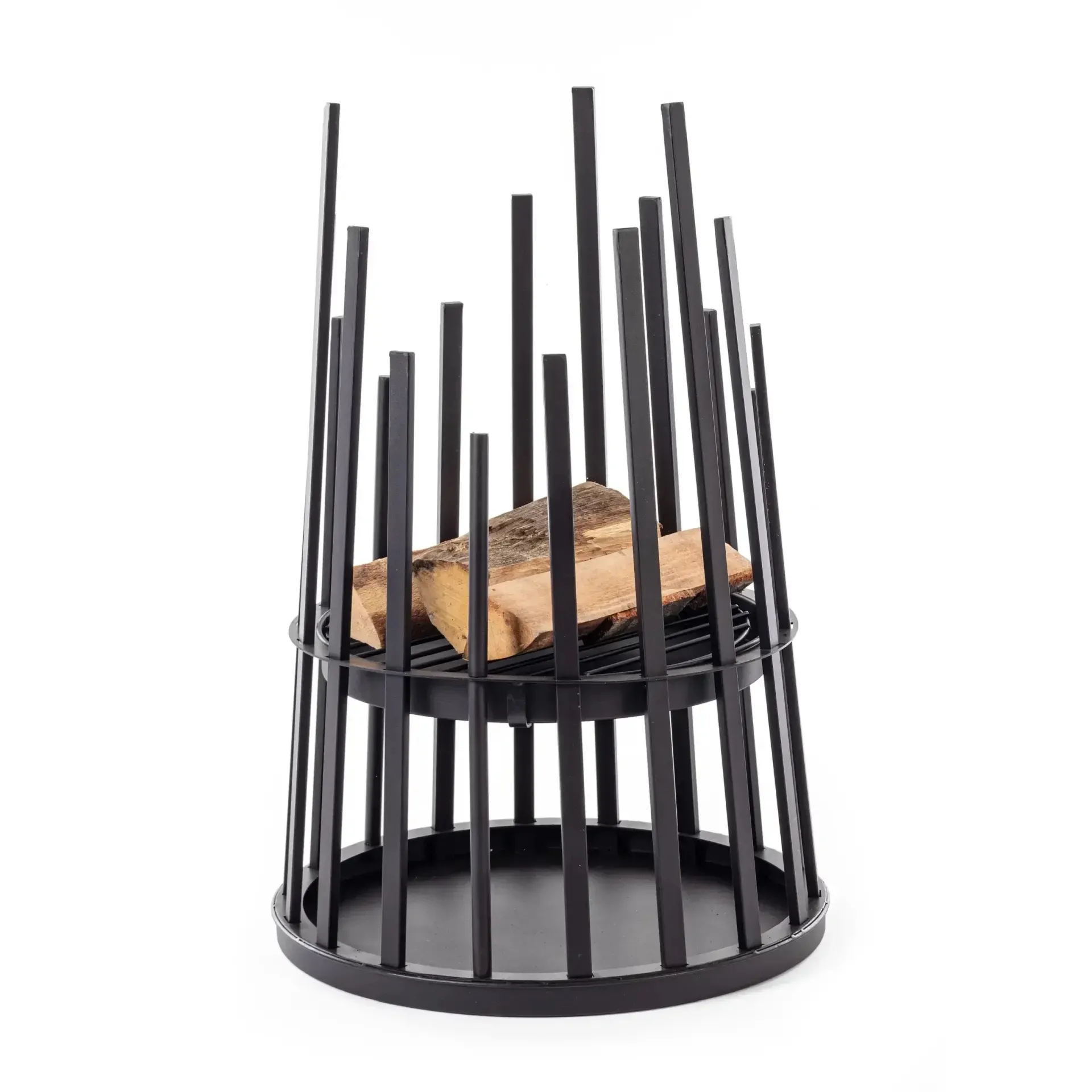 Palenisko na drewno ALABAMA Ø50 Bizzotto czarne stal