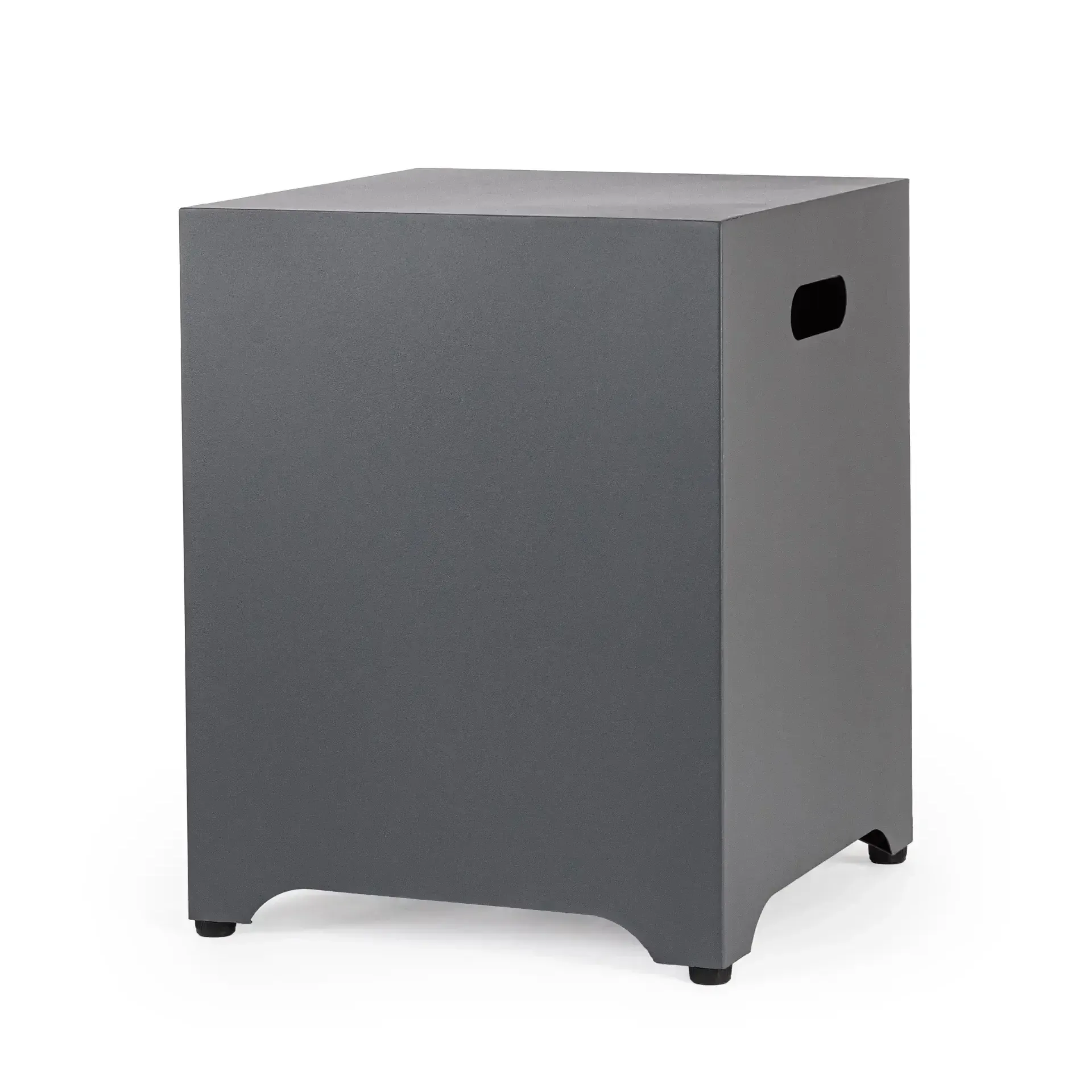 Osłona butli gazowej WOLKE 41x41 Bizzotto antracytowa stal