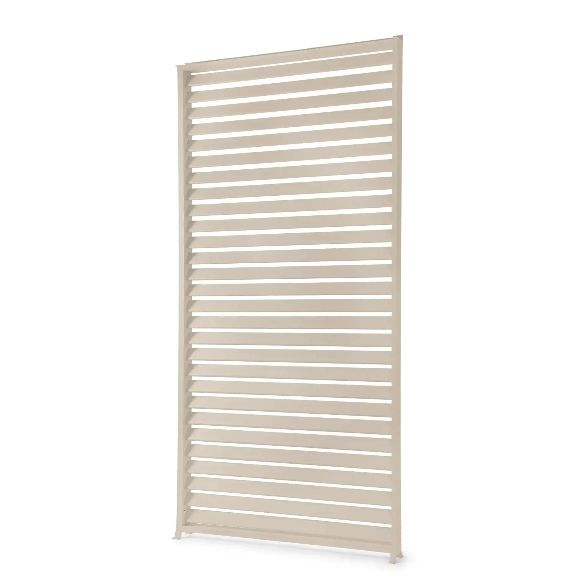 Panel żaluzjowy do zadaszenia OCEAN 123,5x6 Bizzotto beżowy aluminium