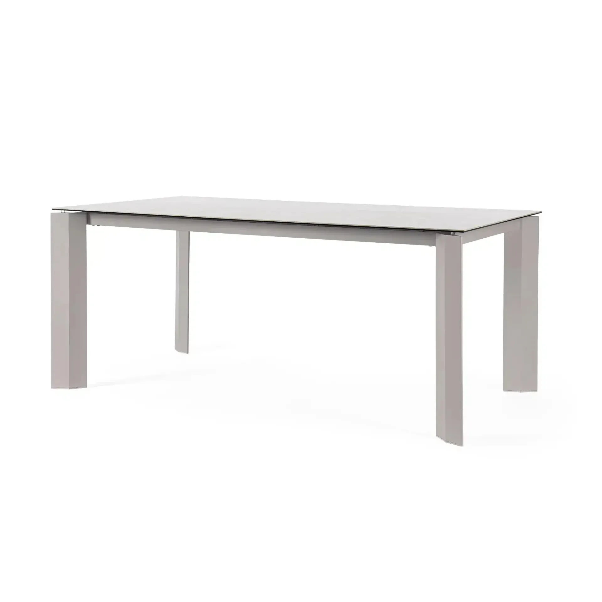 Stół ogrodowy OTAVIO 180x95 Bizzotto beżowy aluminiowy