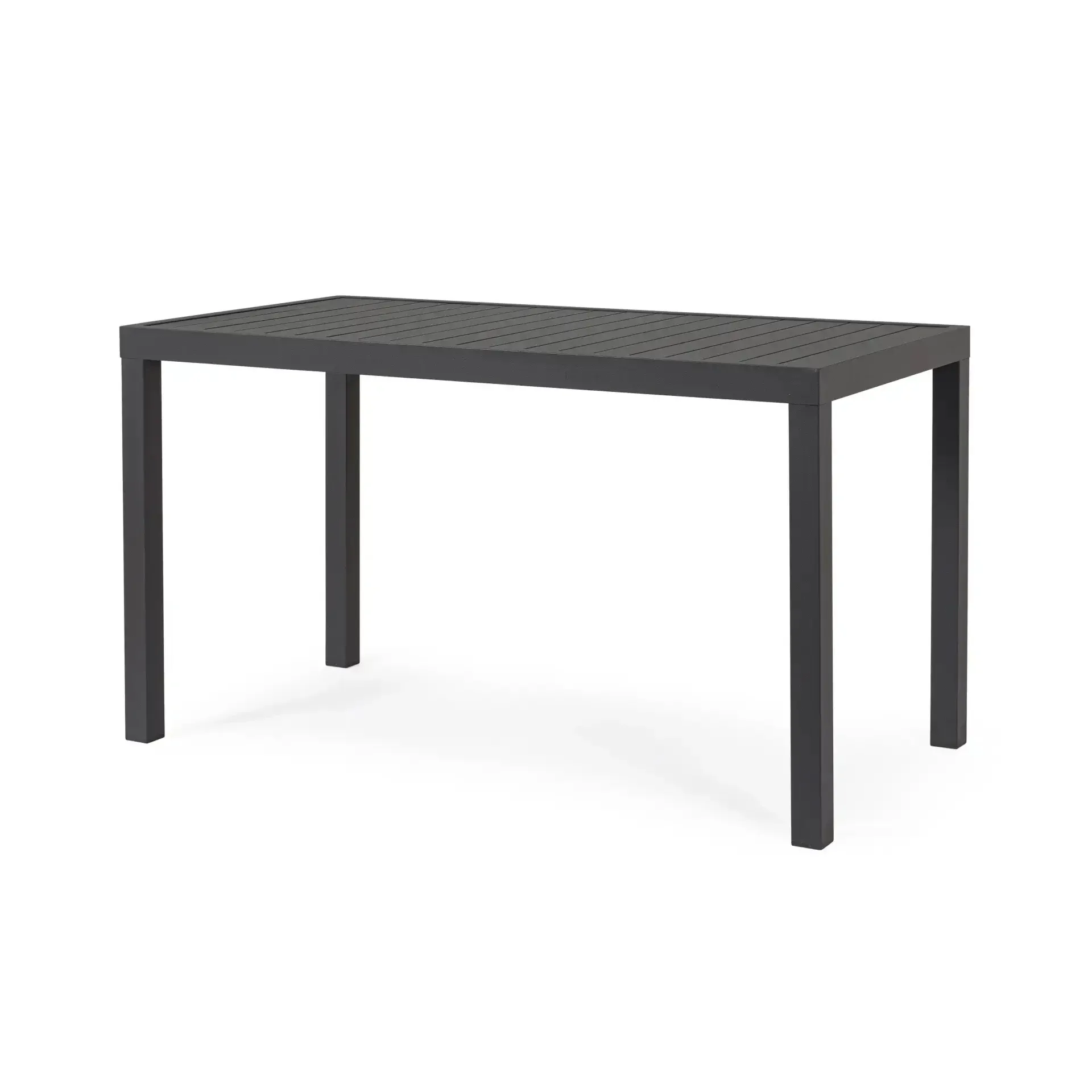 Stół ogrodowy HILDE 130x68 Bizzotto czarny aluminiowy