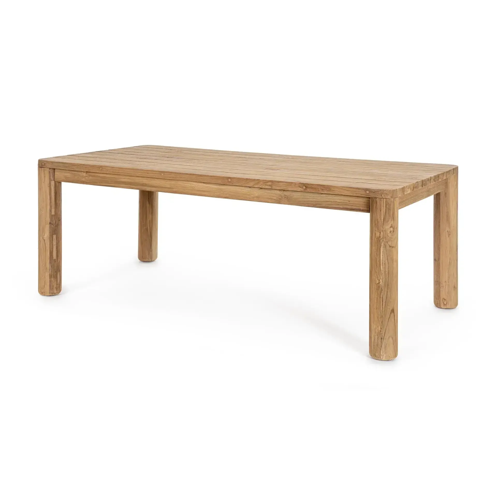 Stół ogrodowy MAVERICK 200x100 Bizzotto brązowy teakowy