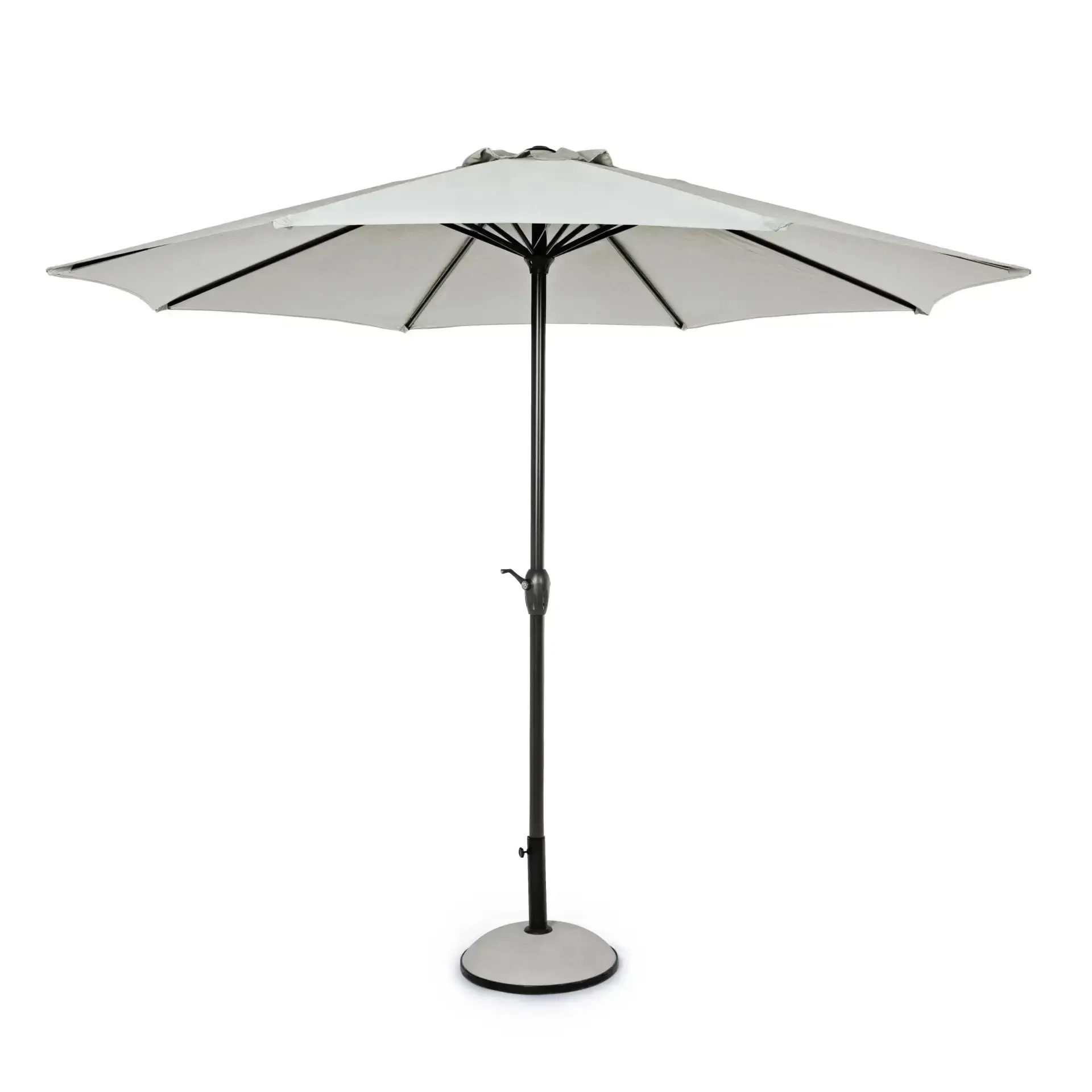 Parasol ogrodowy okrągły KALIFE Ø300 Bizzotto naturalny aluminiowy
