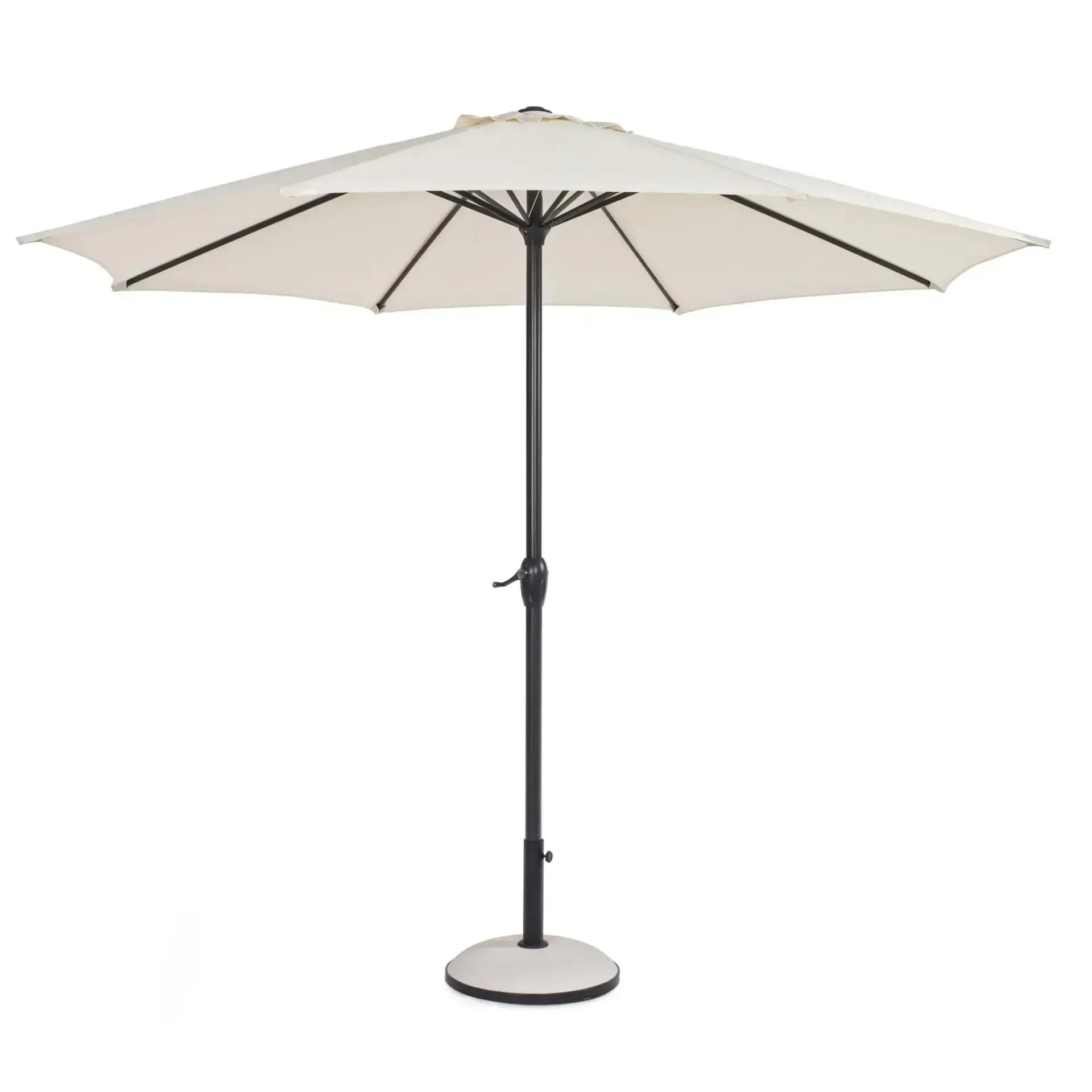 Parasol ogrodowy okrągły KALIFE Ø300 Bizzotto ecru aluminiowy