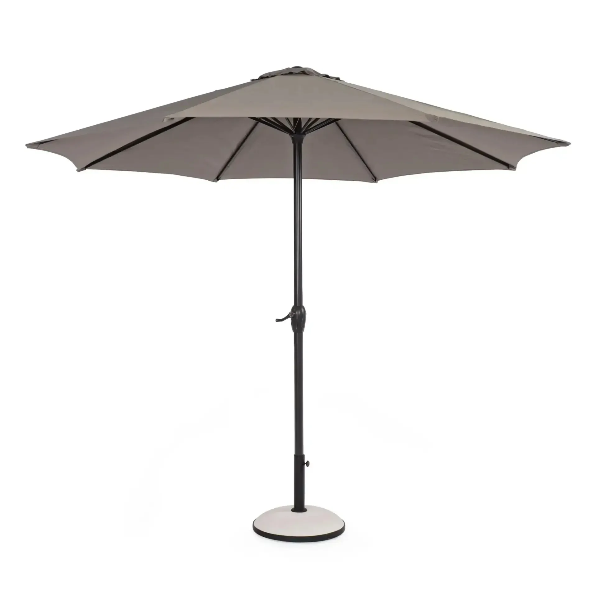 Parasol ogrodowy okrągły KALIFE Ø300 Bizzotto taupe aluminiowy