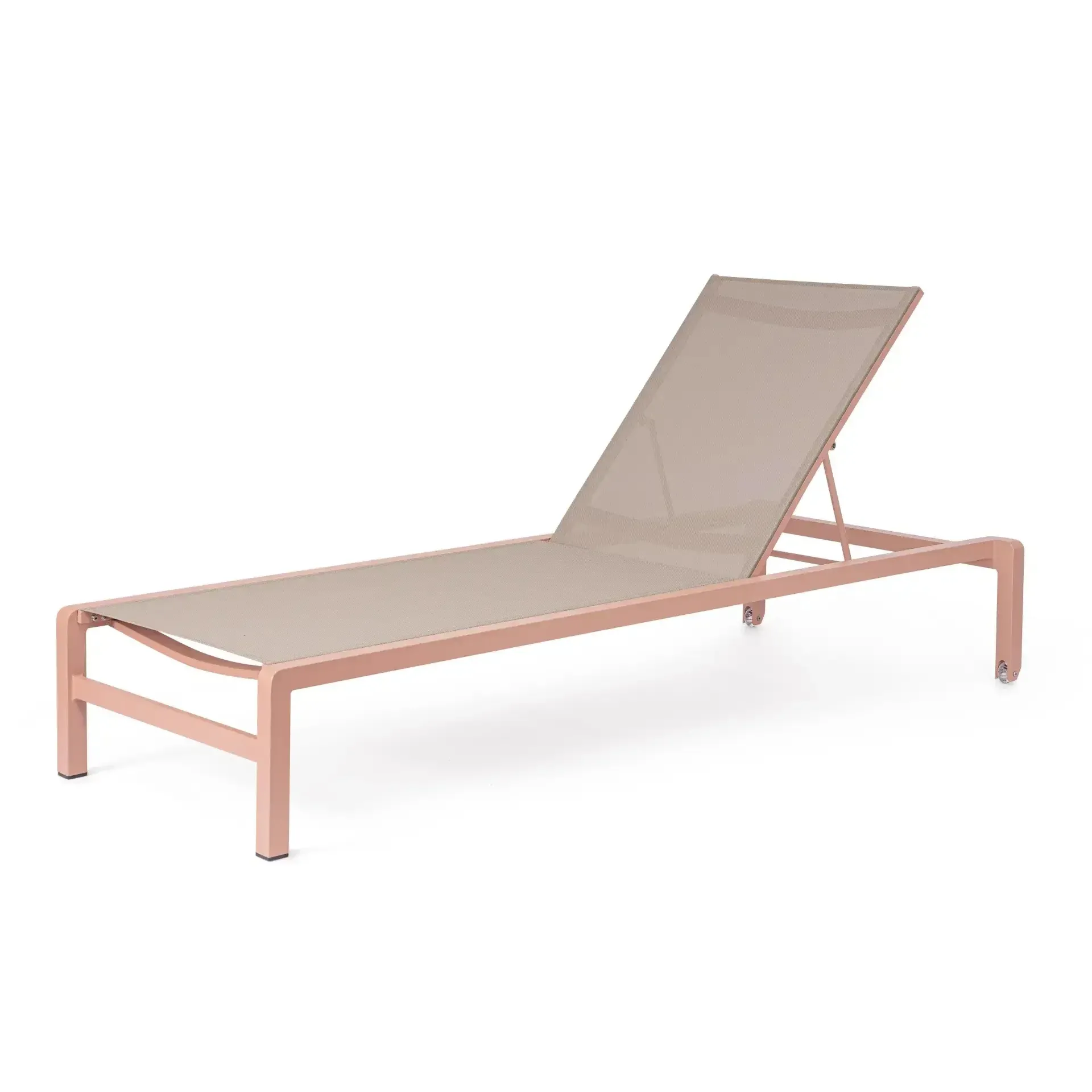 Leżak ogrodowy KONNOR 78x195 Bizzotto beżowy aluminiowy