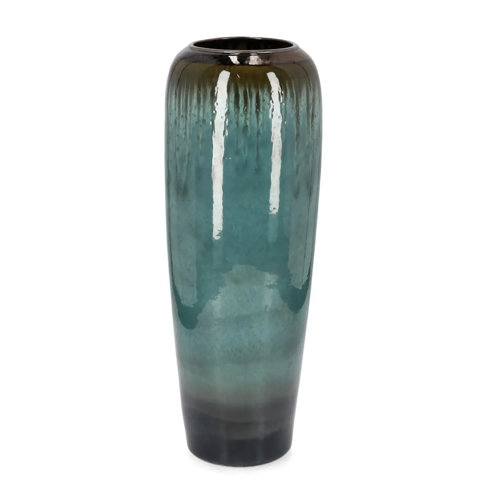 Wazon COIRA Ø26 Bizzotto turkusowy szklany