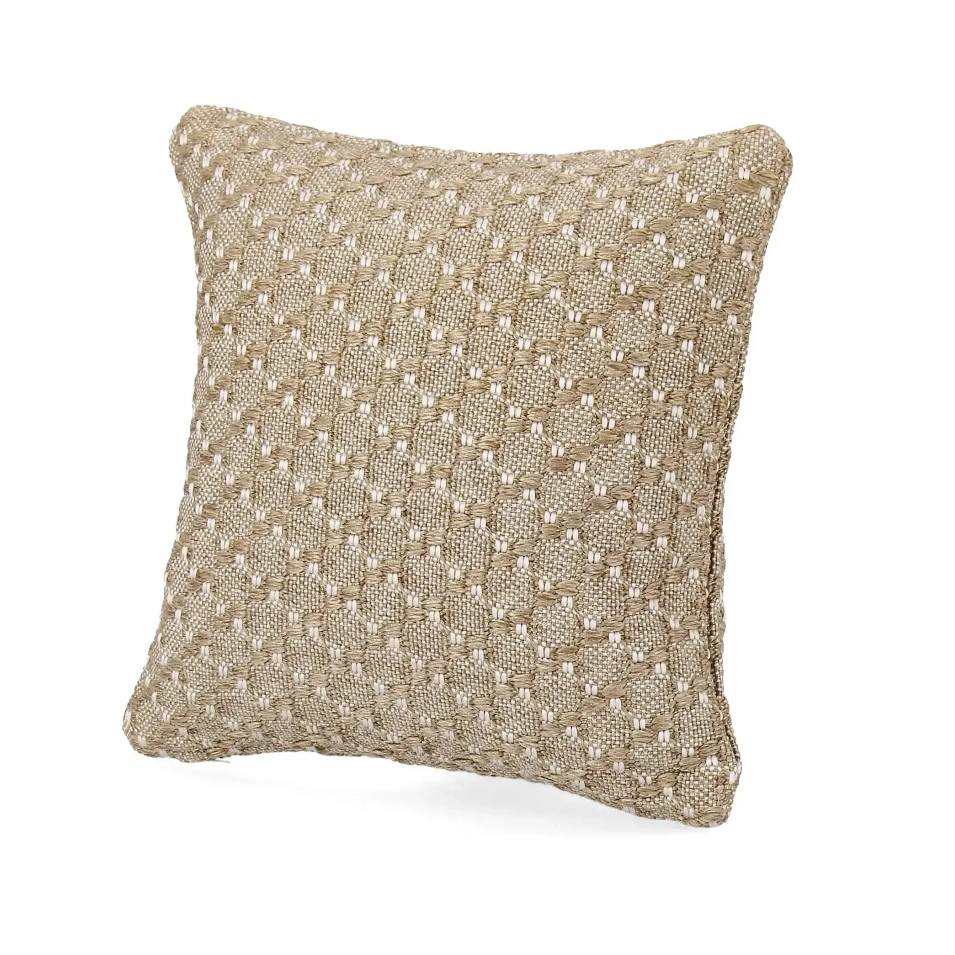 Poduszka dekoracyjna do ogrodu BHAJAN 45x45 Bizzotto taupe polipropylenowa