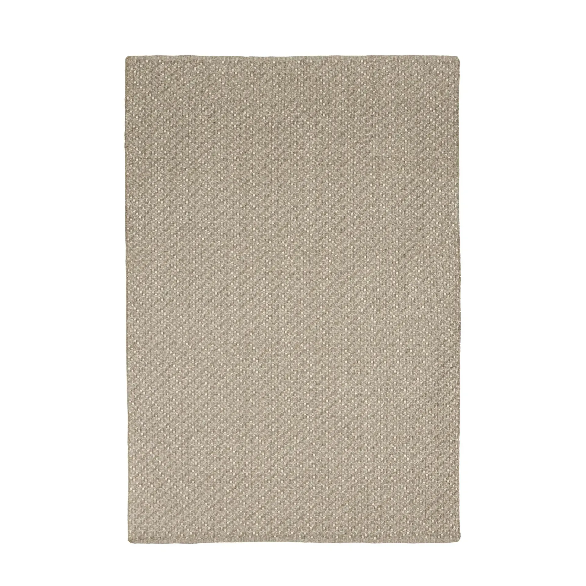 Dywan ręcznie pleciony ogrodowy BHAJAN 170x240 Bizzotto taupe polipropylenowy