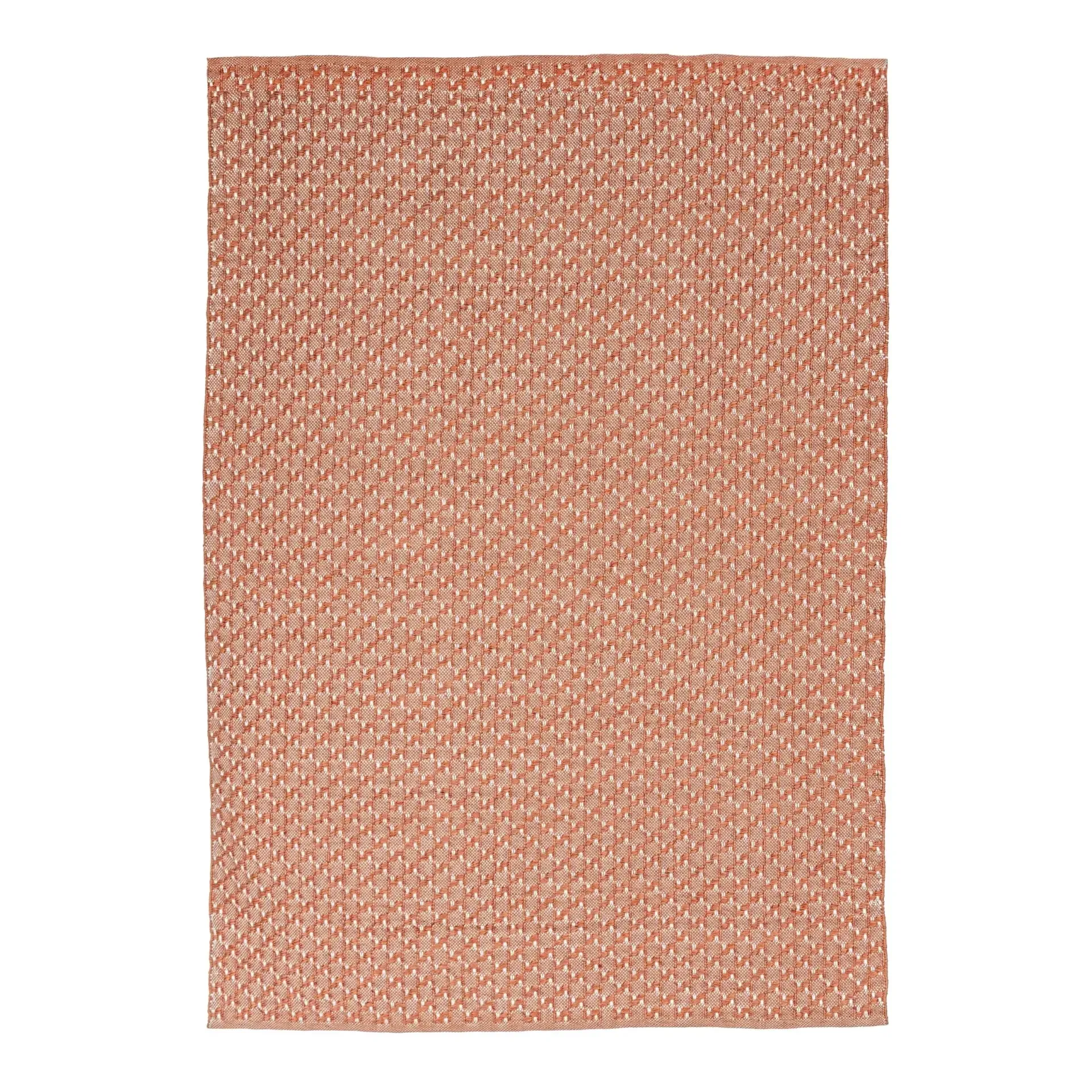 Dywan ręcznie pleciony ogrodowy BHAJAN 200x300 Bizzotto pomarańcz polipropylenowy