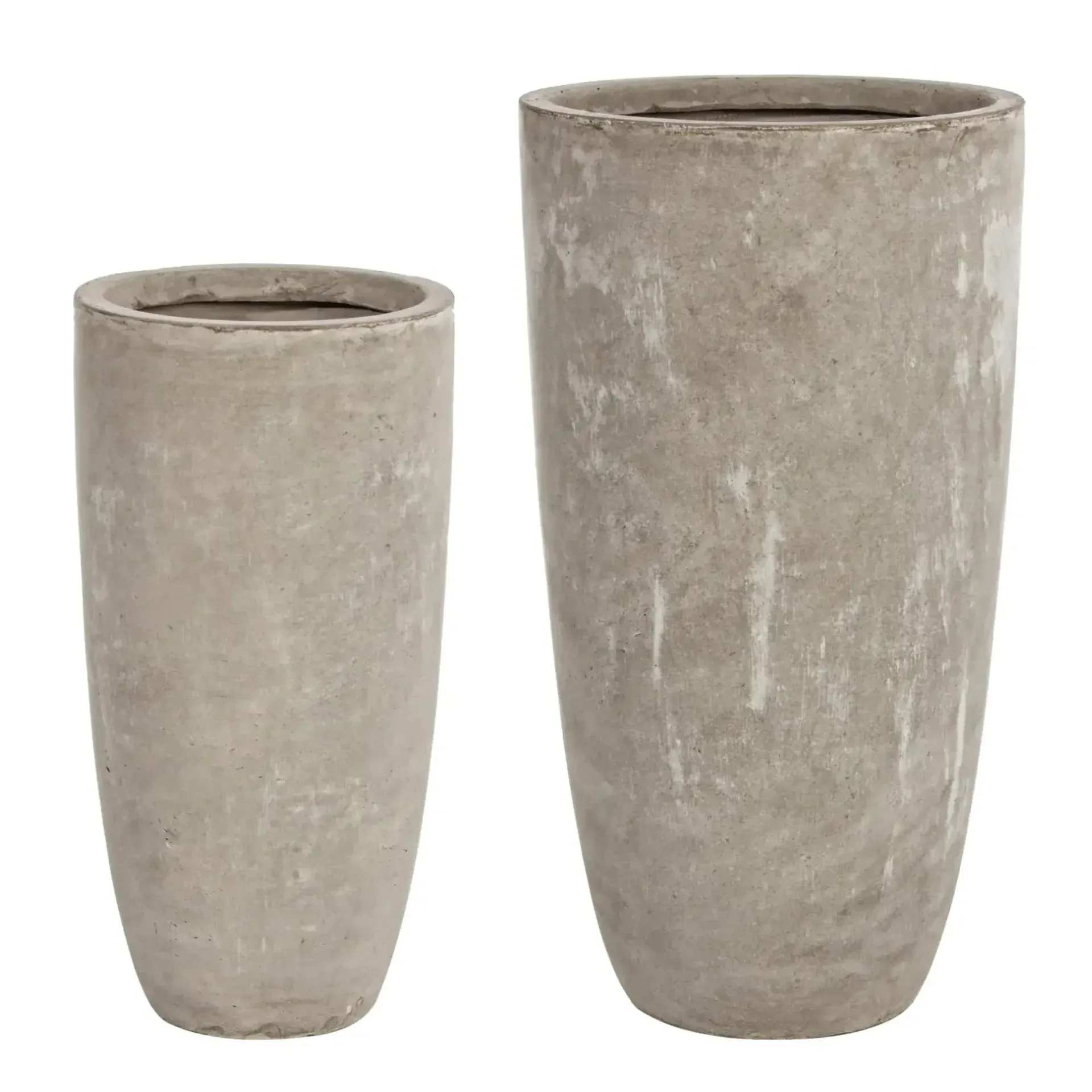 Zestaw donic betonowych VASE Ø32 + Ø42 Bizzotto beżowy z włókna szklanego