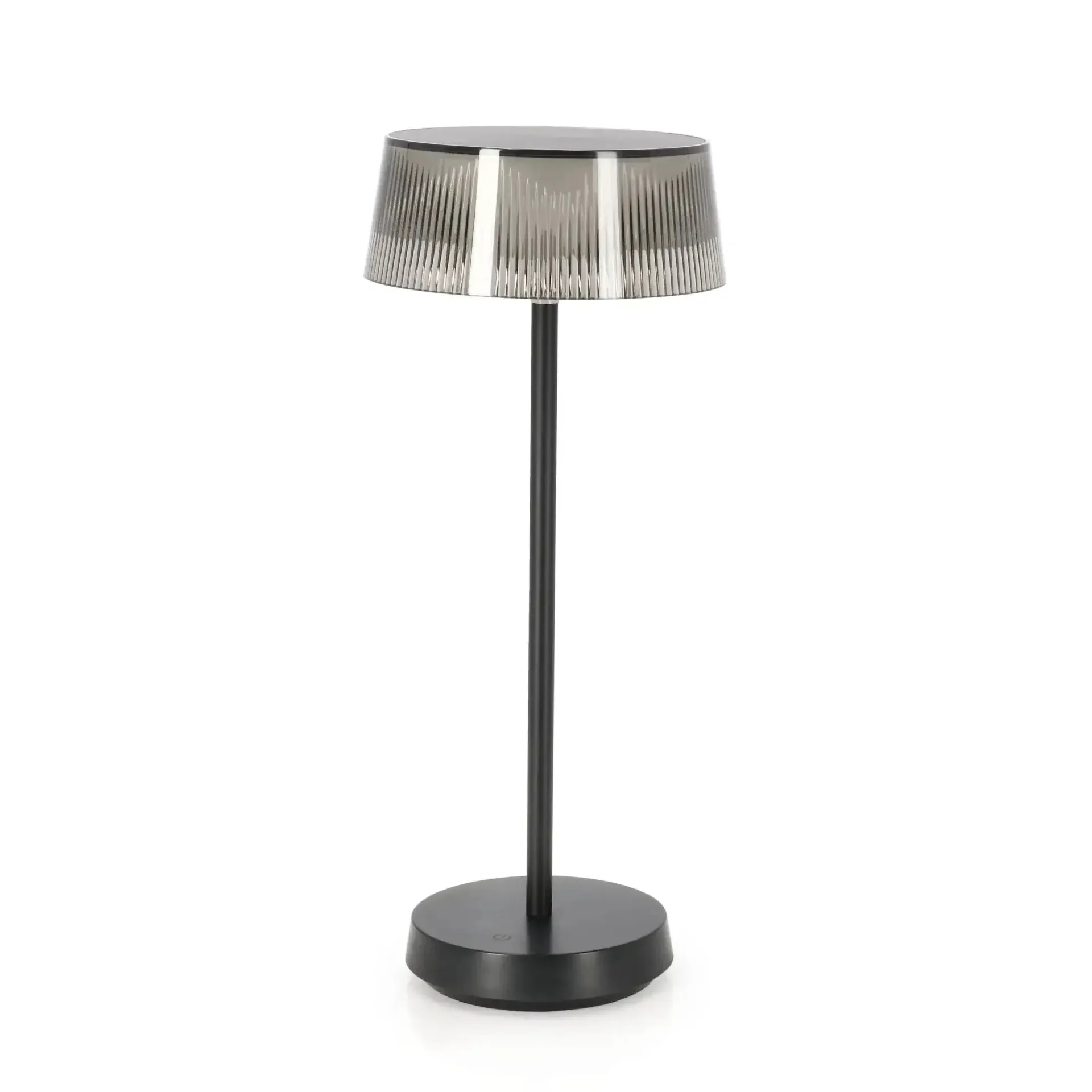 Lampka LED na stolik CARAL Ø15,4 Bizzotto czarna metalowa