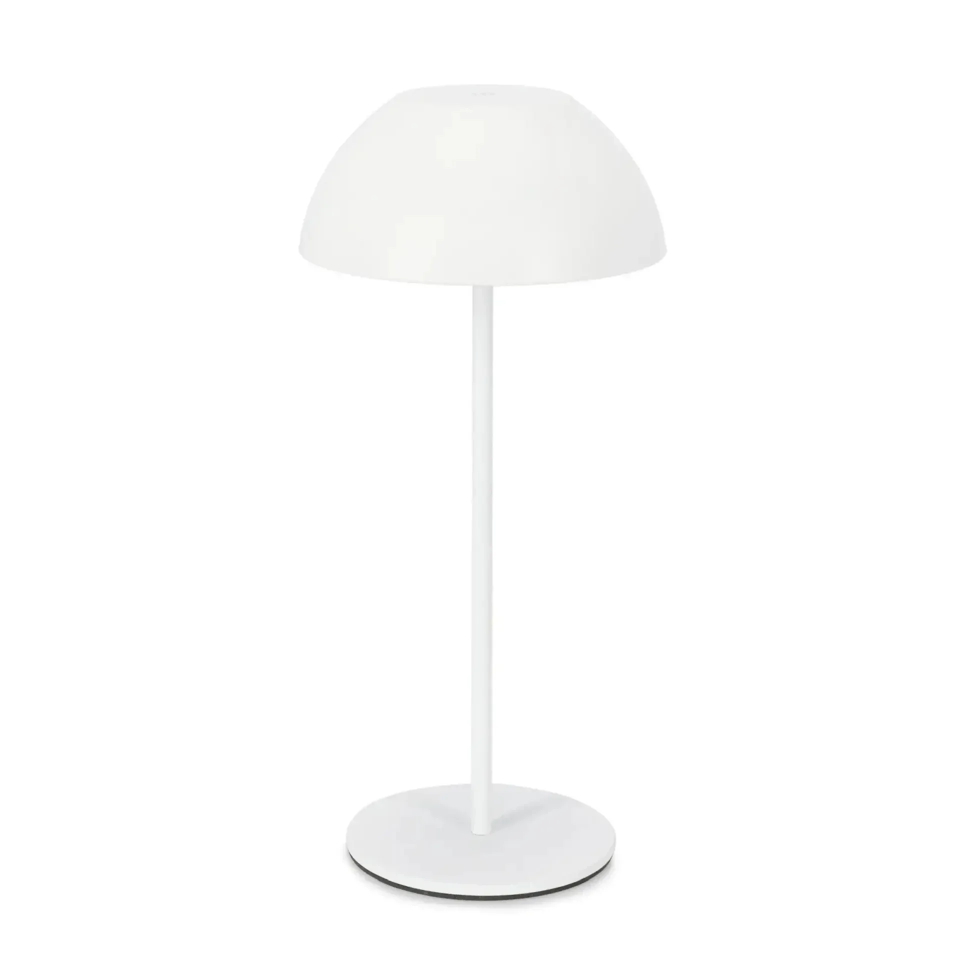 Lampka LED na stolik BEREN Ø13 Bizzotto biała metalowa