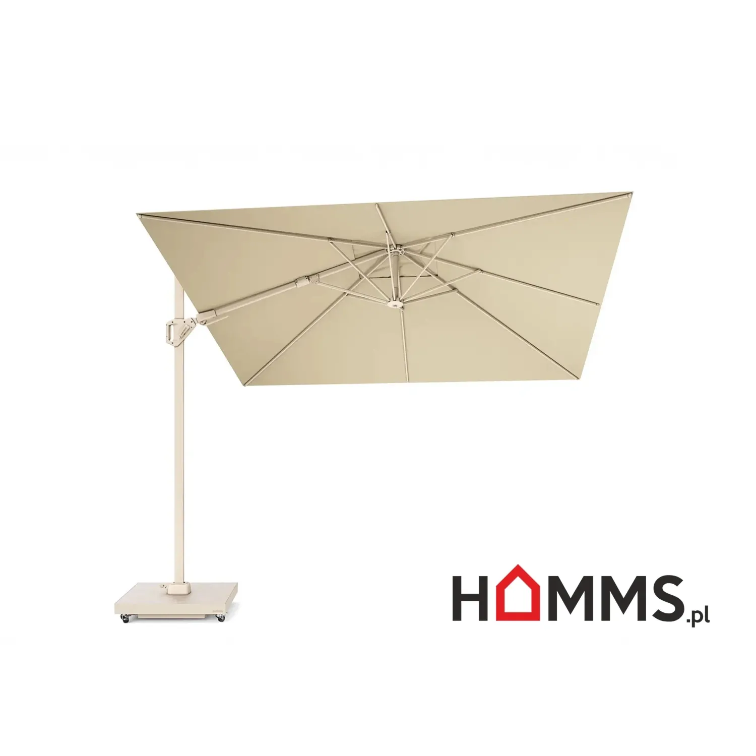 Parasol ogrodowy Challenger T² Premium 3 x 3m Sandstone / Champagne