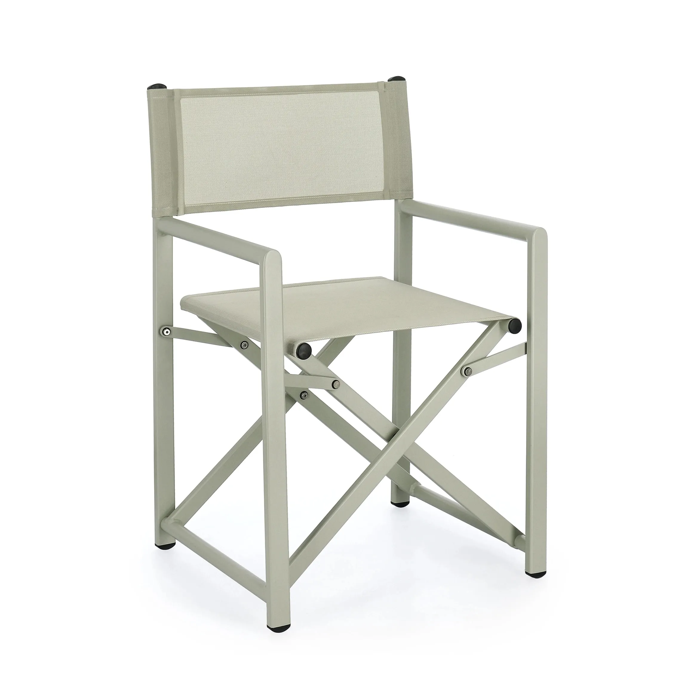 Krzesło reżyserskie ogrodowe Taylor 56x48 Bizzotto oliwkowe aluminium textiline