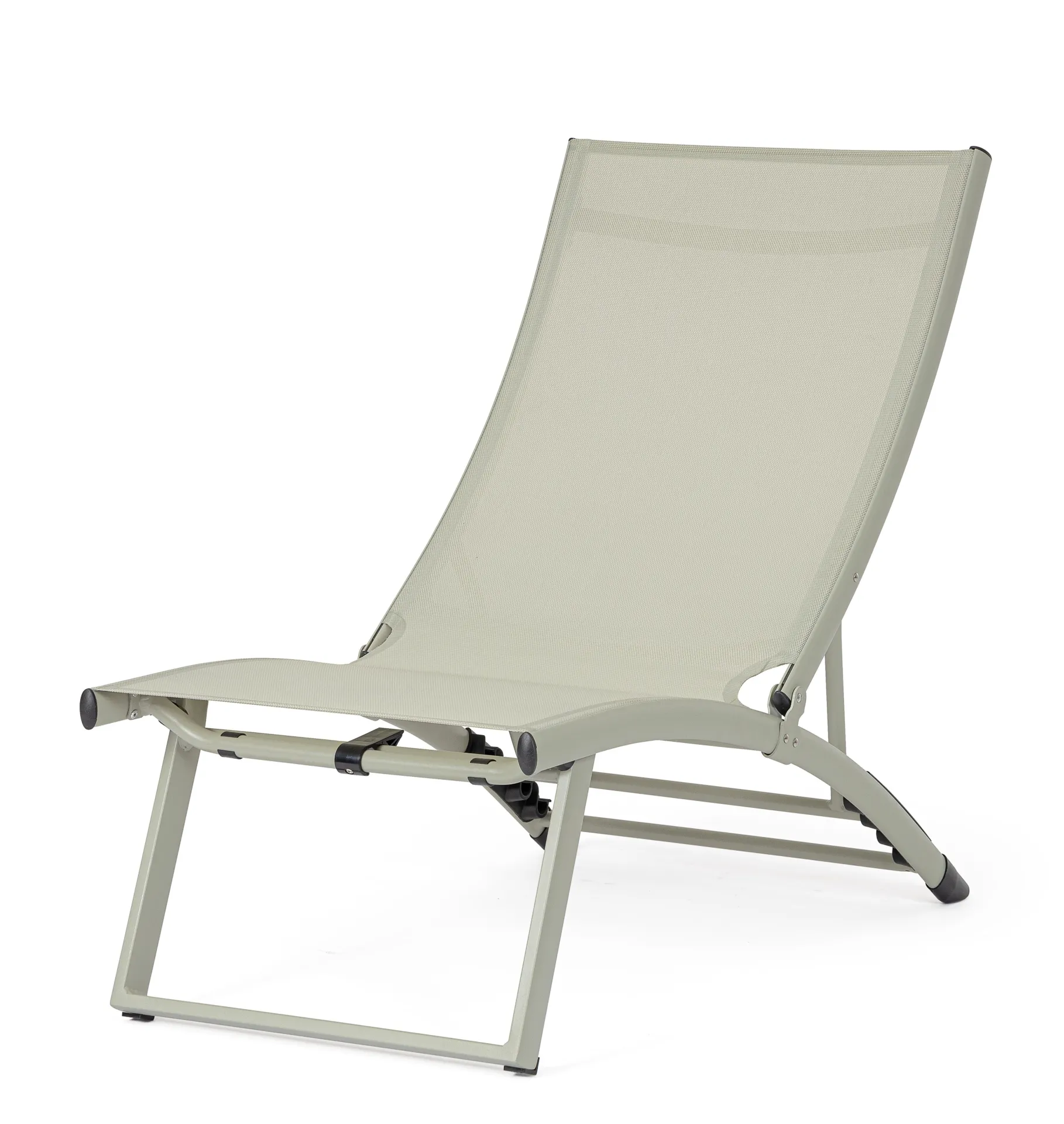 Fotel wypoczynkowy rozkładany Taylor breeze 53x167 Bizzotto oliwkowy aluminium