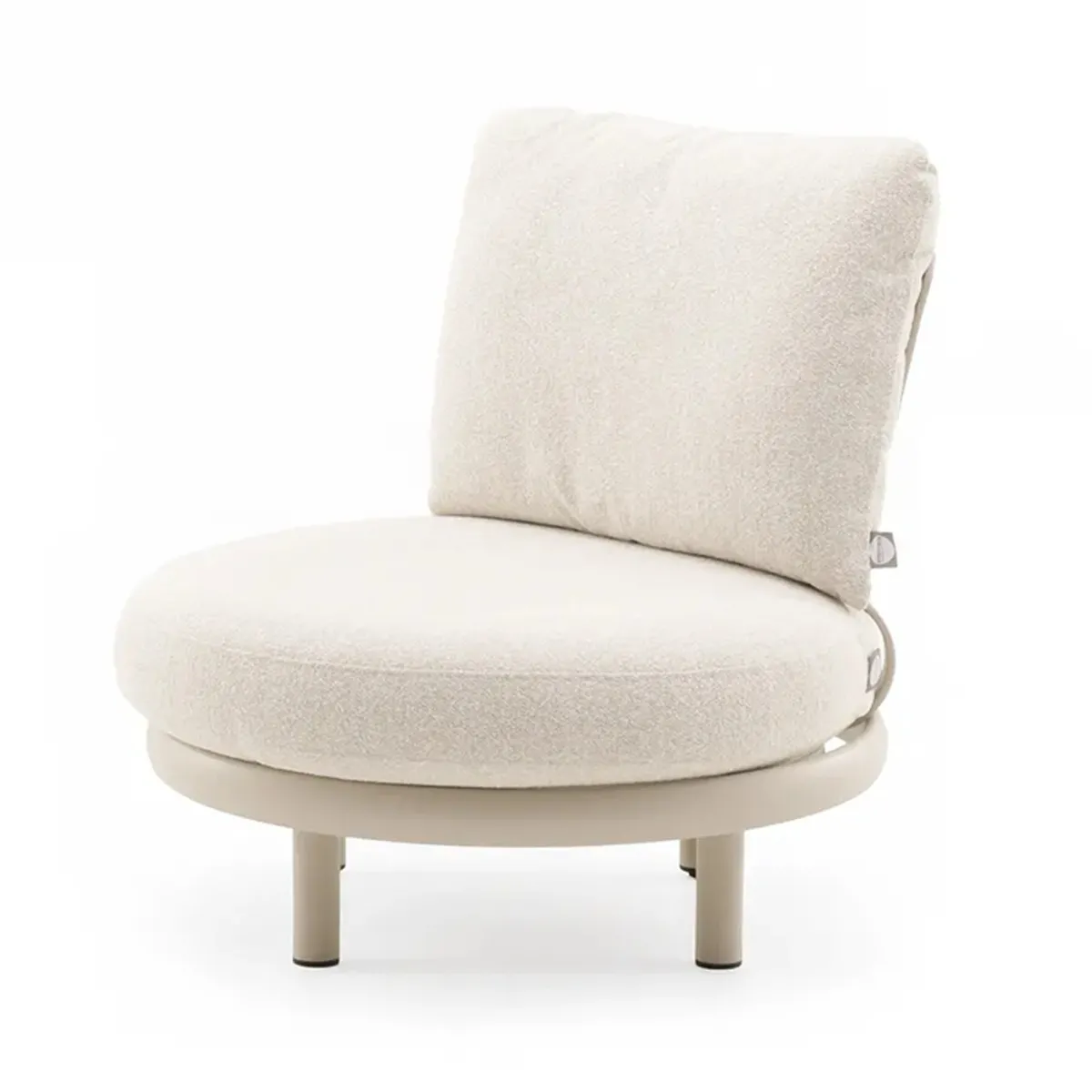 Fotel ogrodowy CLOUD MOKKA 80x84 Zumm beż aluminiowy