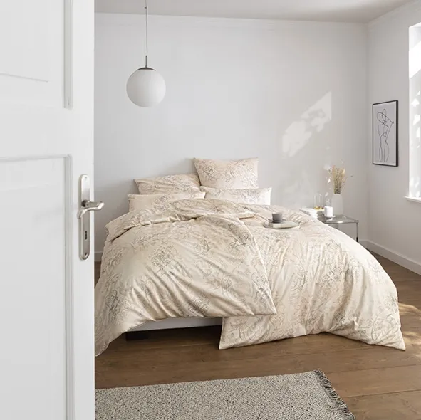 Pościel Estella 2054/180 Svizzera Satyna Szwajcarska 200x220cm 5 części