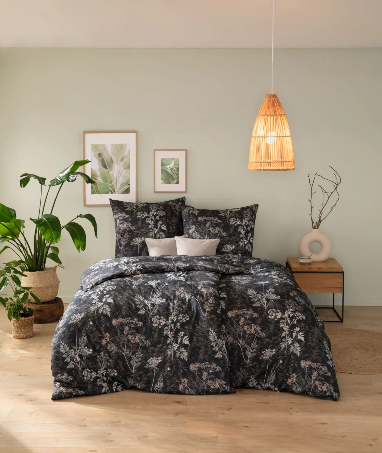 Pościel Estella 6278/625 Achillea Mako Interlock Jersey 160x200cm 3 części