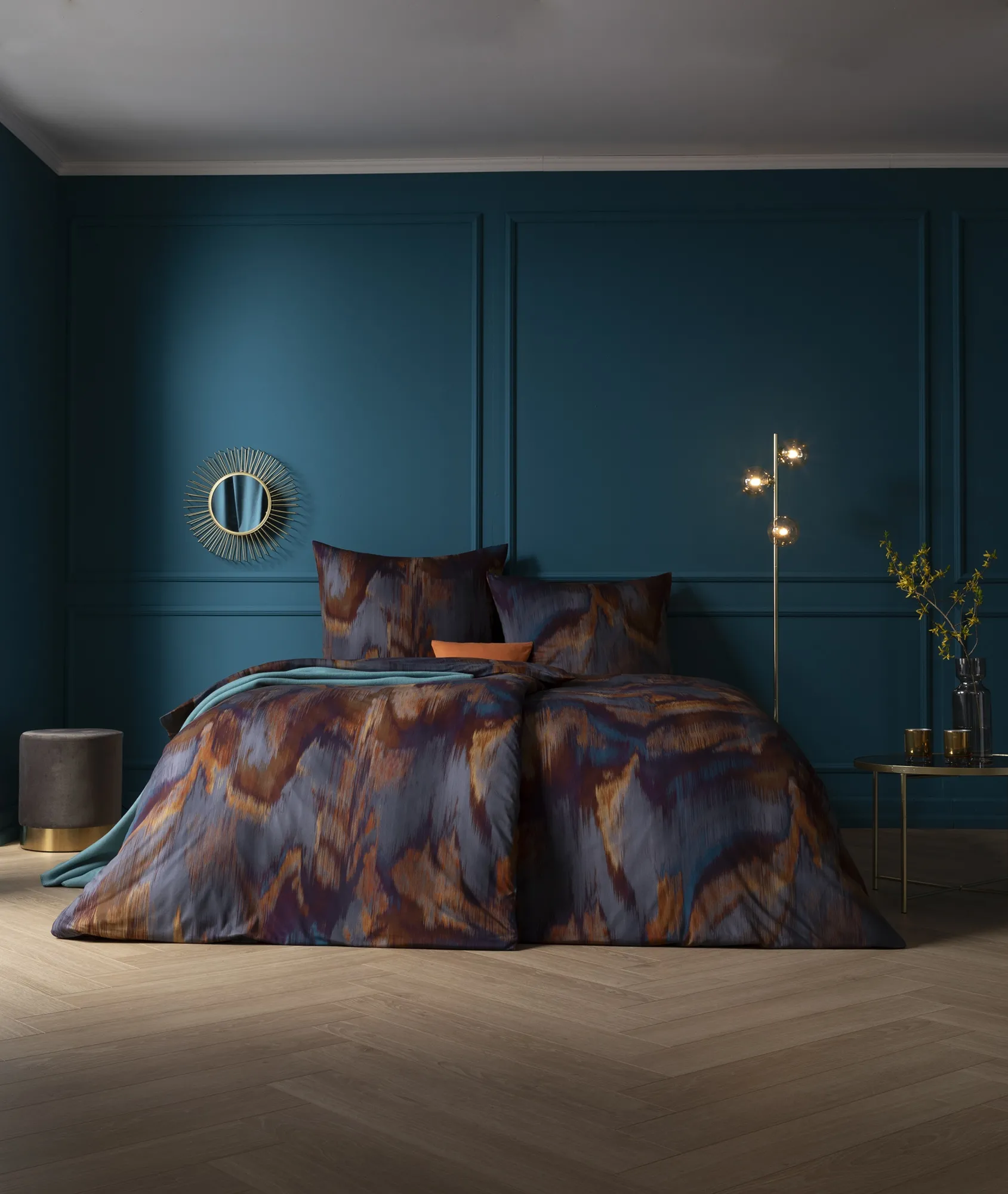 Pościel Estella 6330/350 Henry Mako Interlock Jersey 160x200cm 3 części