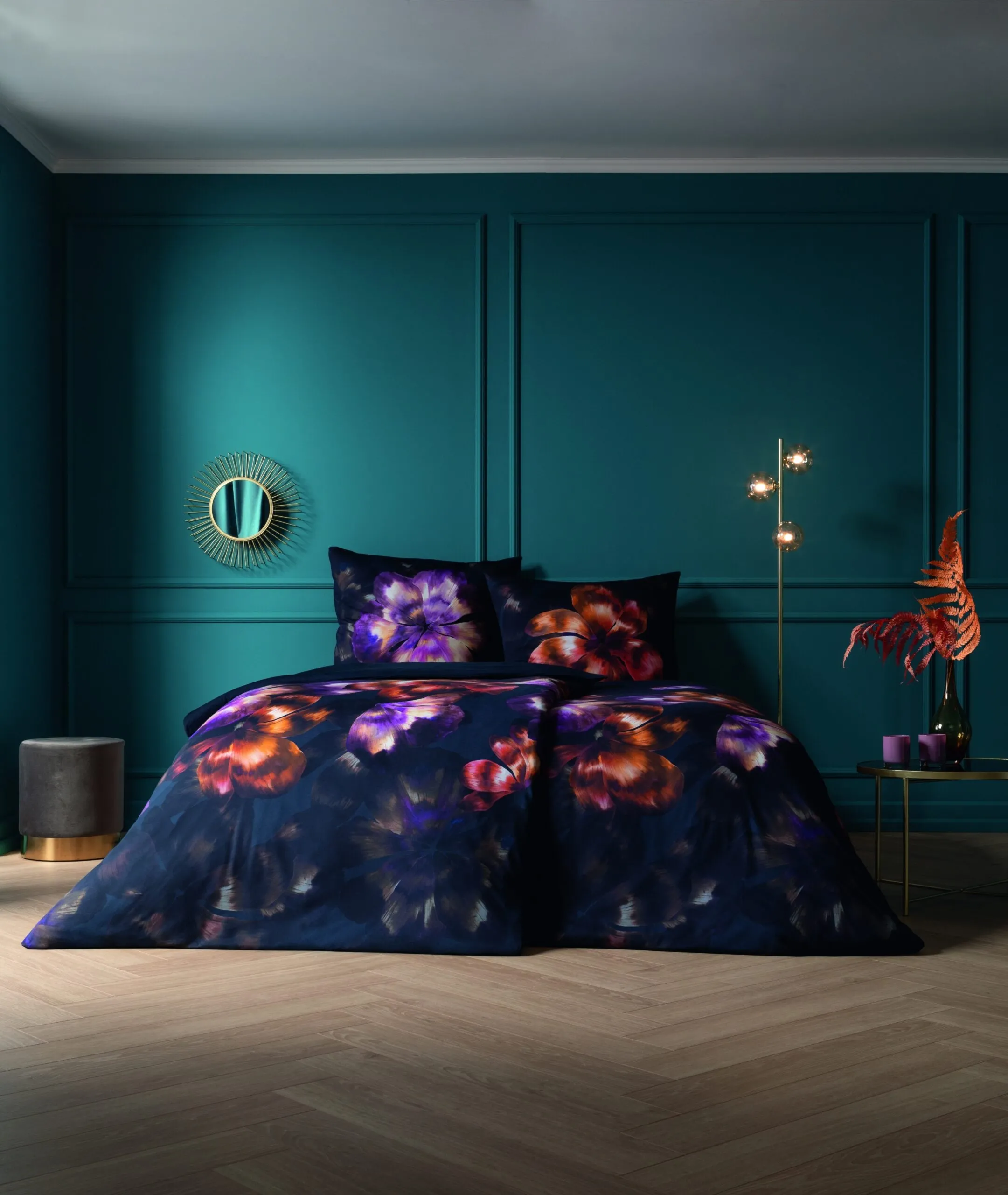 Pościel Estella 6331/605 Emilia Mako Interlock Jersey 160x200cm 3 części