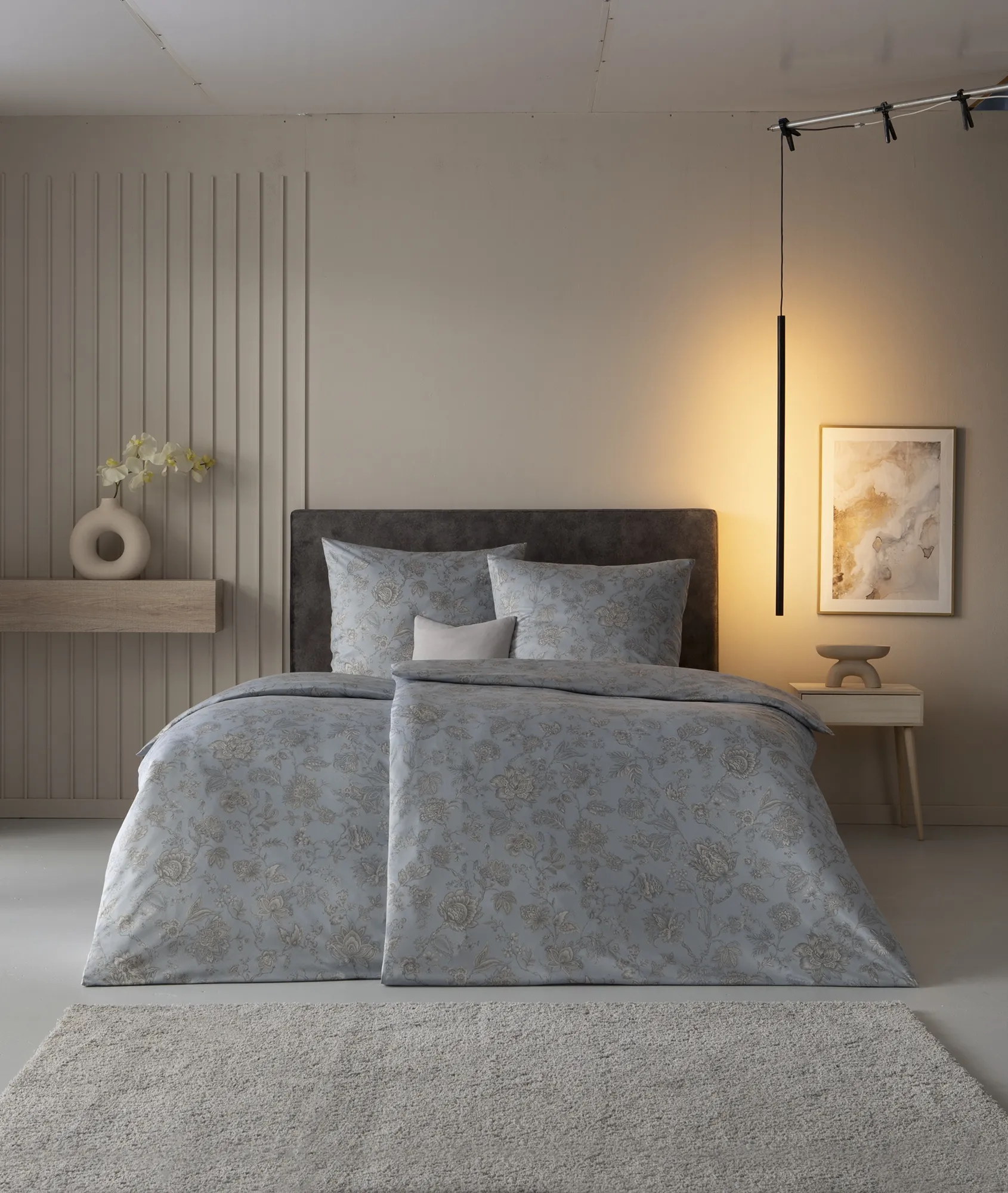 Pościel Estella 6343/840 Valeria Mako Interlock Jersey 160x200cm 3 części