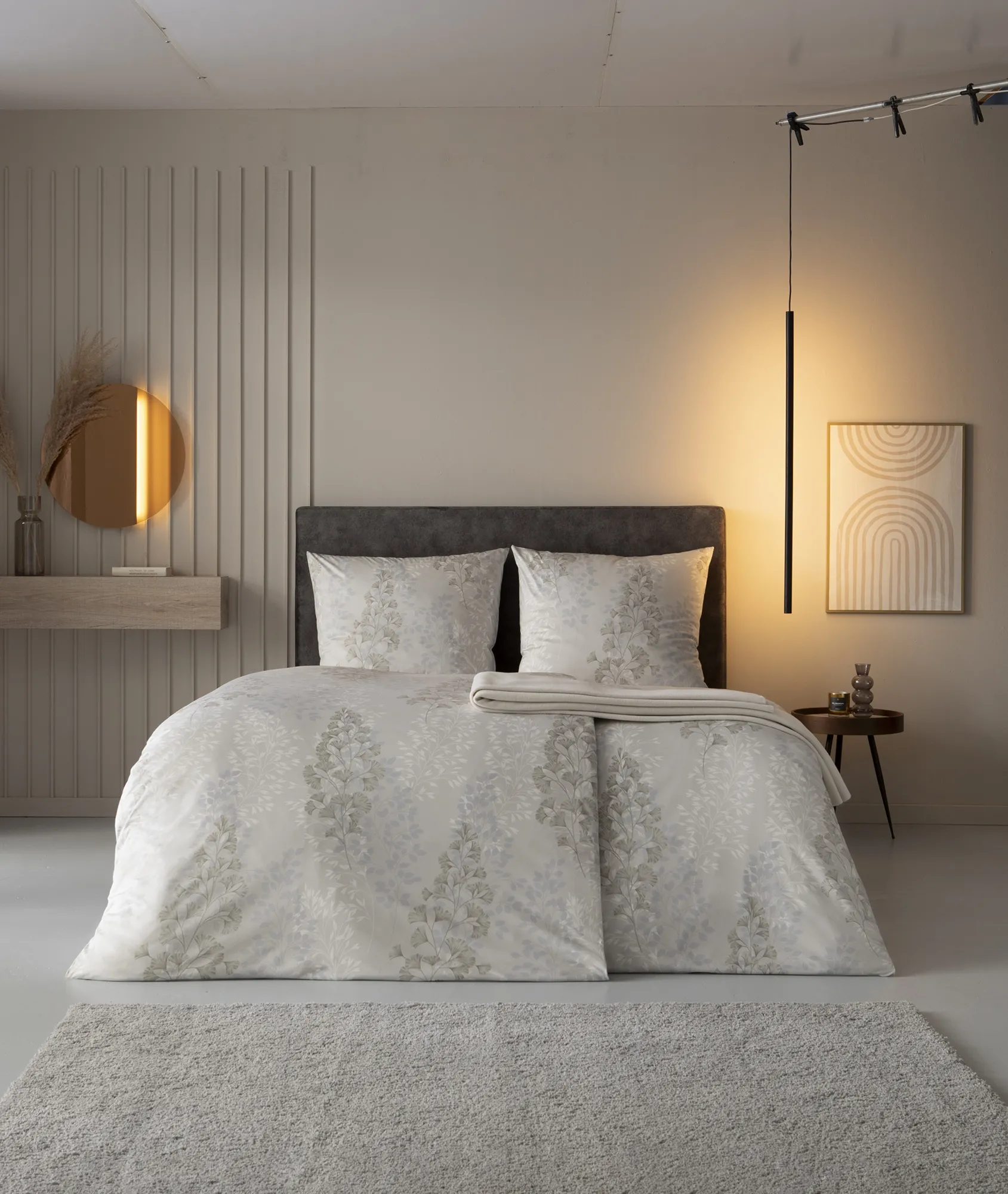 Pościel Estella 6344/230 Marie Mako Interlock Jersey 160x200cm 3 części