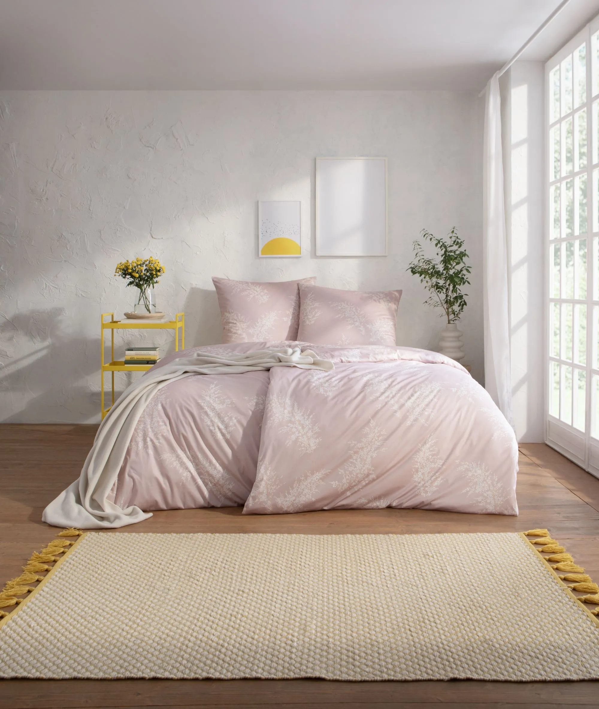 Pościel Estella 6611/620 Rosalina Mako Interlock Jersey 140x200cm 2 części