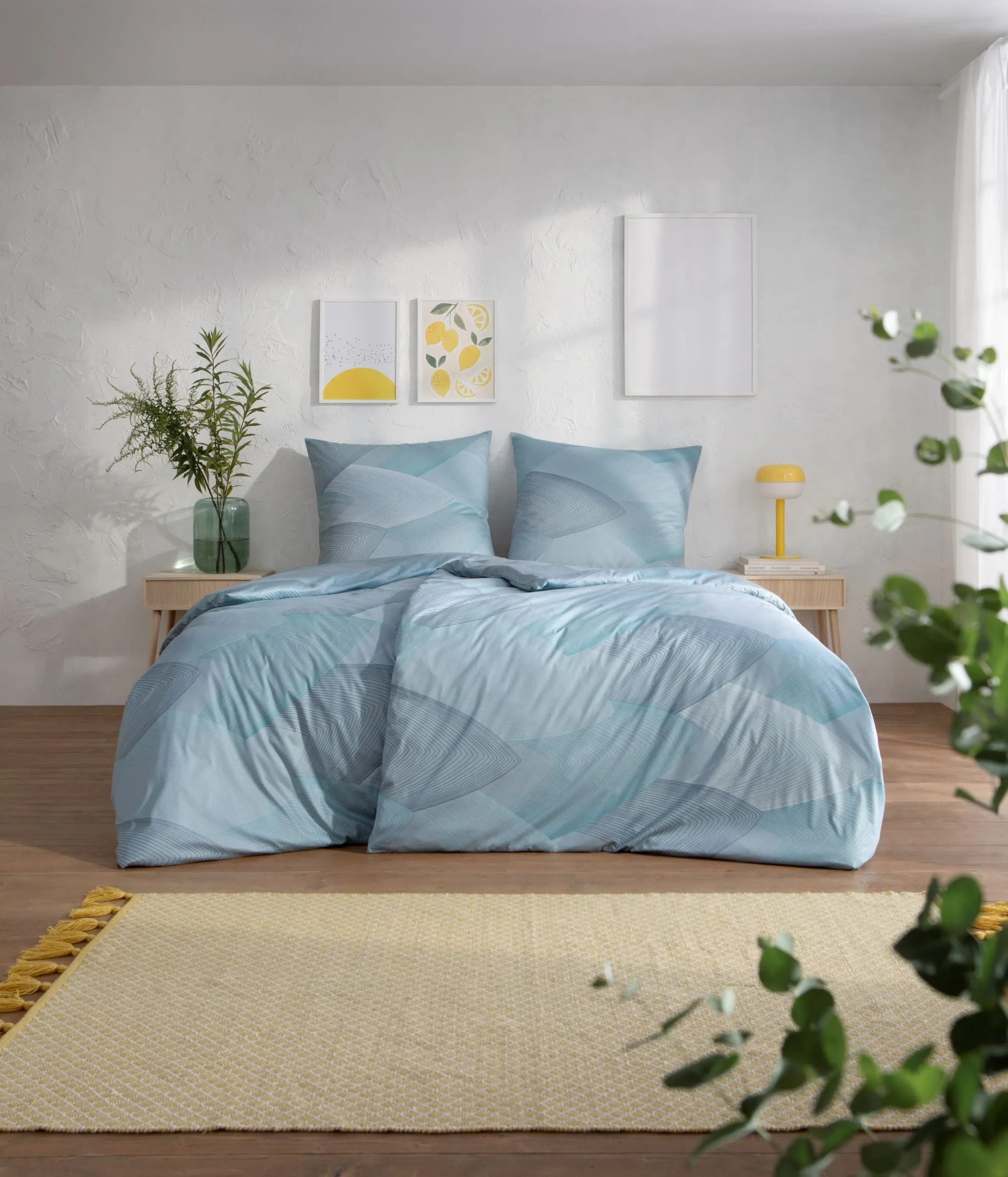 Pościel Estella 6612/610 Phoenix Mako Interlock Jersey 160x200cm 3 części