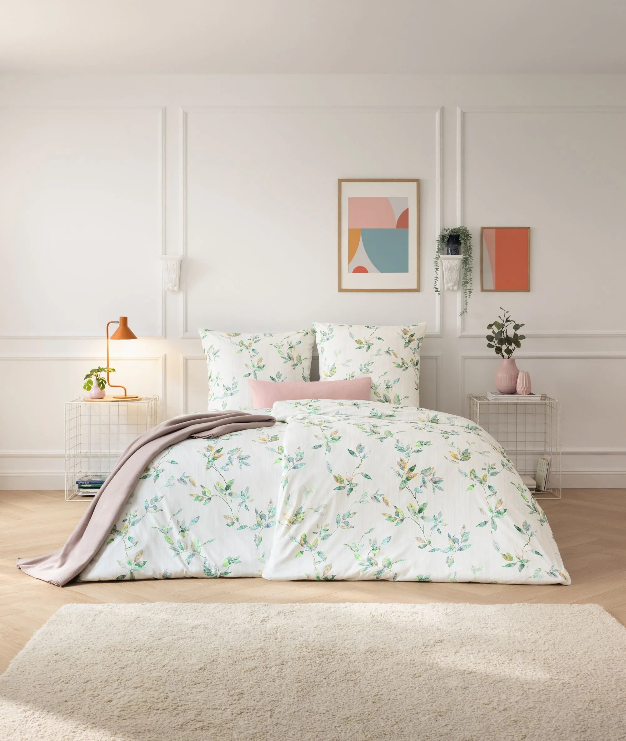 Pościel Estella 6621/530 Thalia Mako Interlock Jersey 160x200cm 3 części