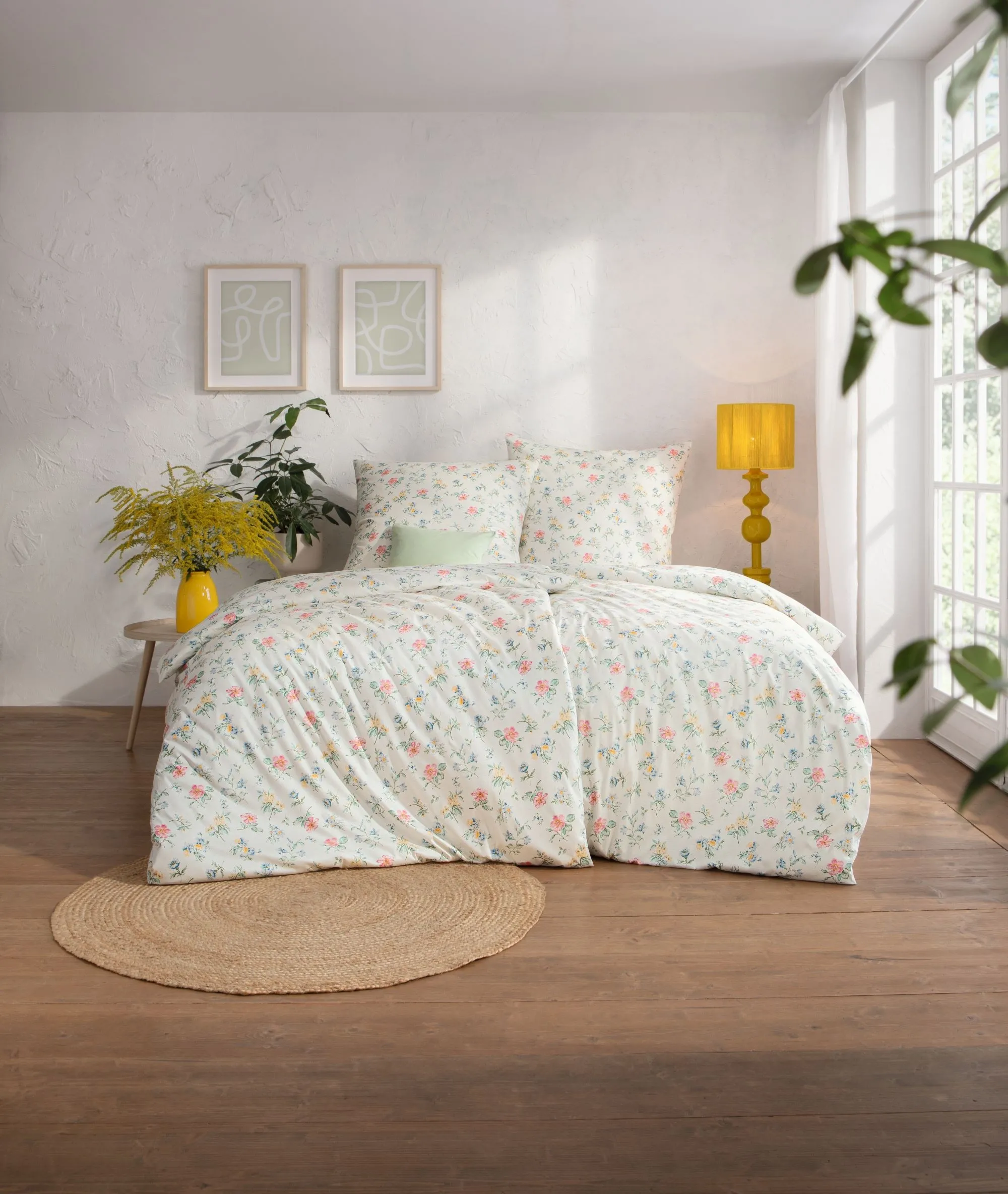 Pościel Estella 6626/985 Cora Mako Interlock Jersey 140x200cm 2 części