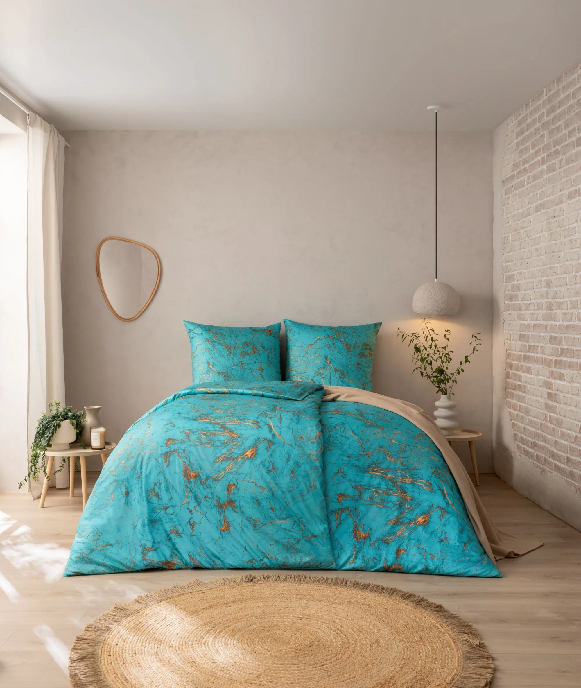 Pościel Estella 6630/640 Raphael Mako Interlock Jersey 200x220cm 3 części