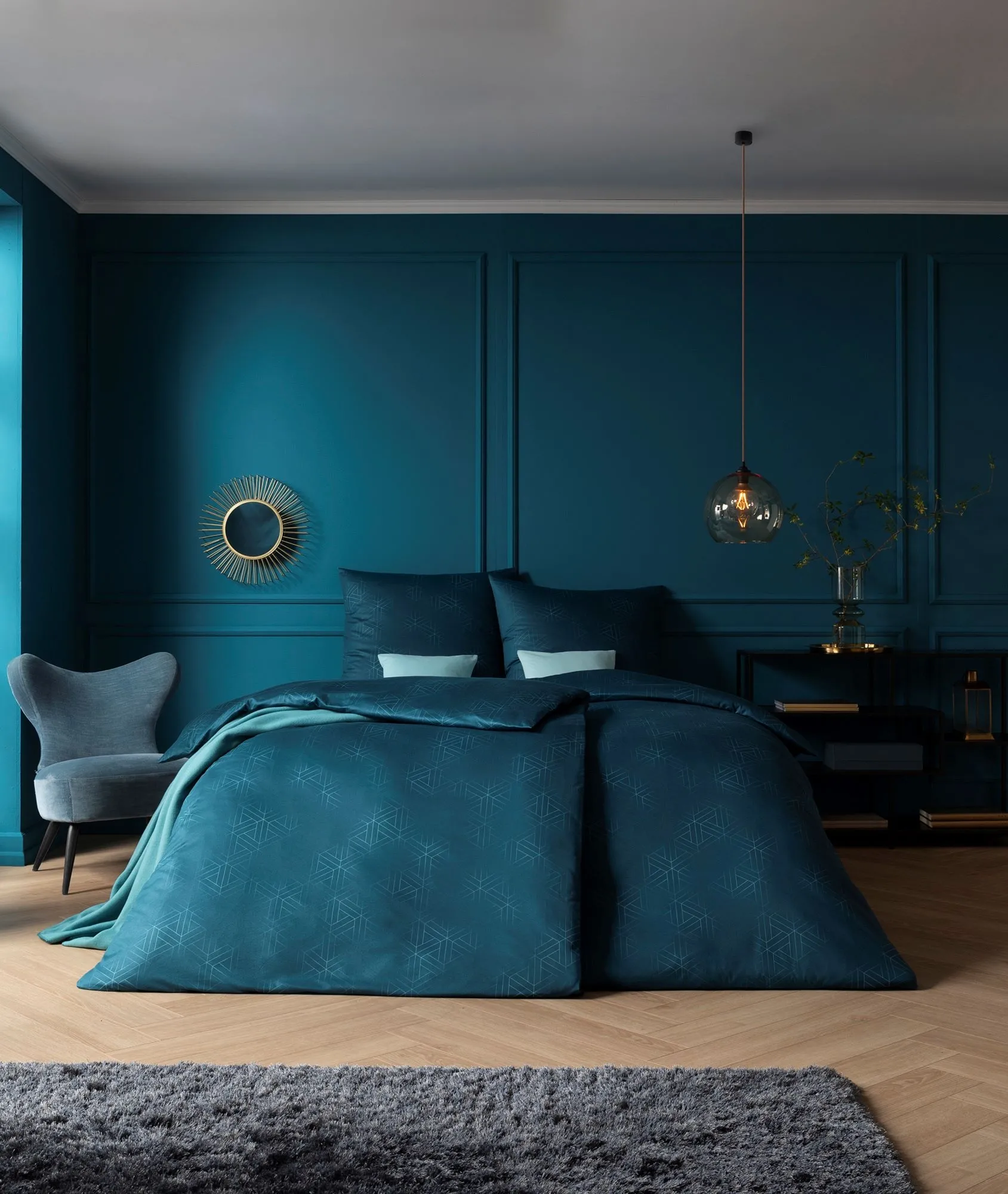 Pościel Estella 6898/050 Pippa Mako Interlock Jersey 160x200cm 3 części