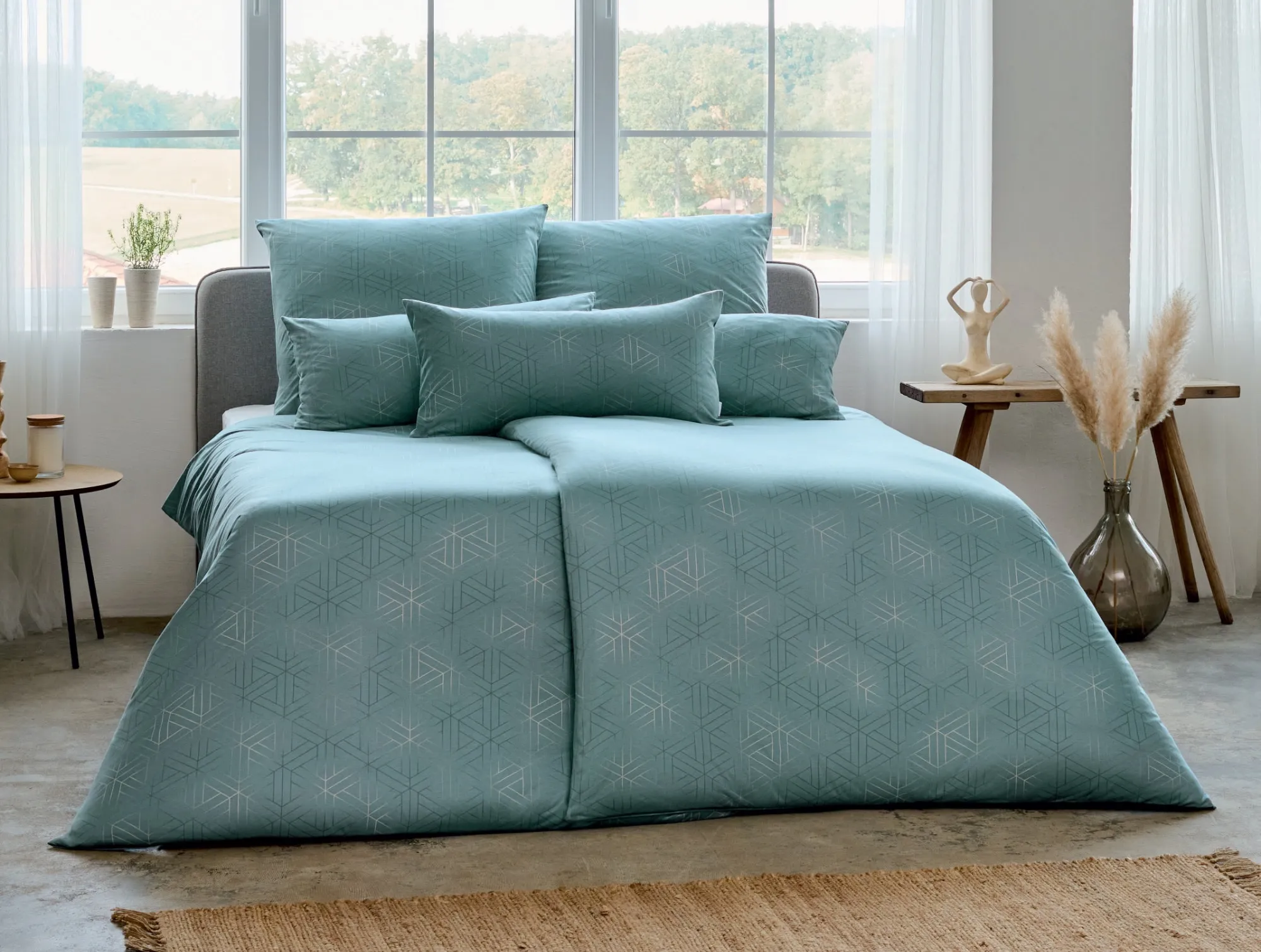 Pościel Estella 6898/520 Pippa Mako Interlock Jersey 160x200cm 3 części