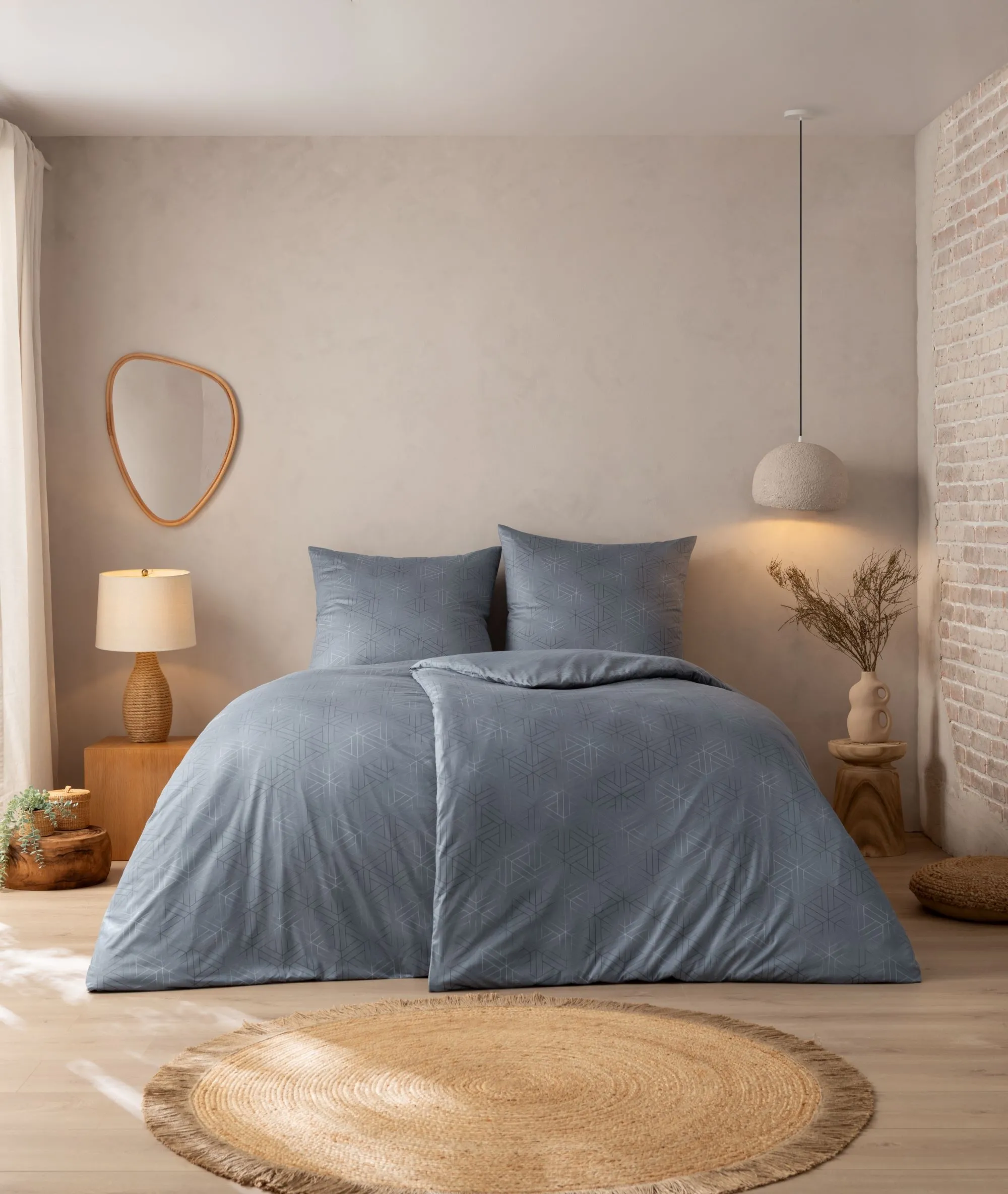 Pościel Estella 6898/840 Pippa Mako Interlock Jersey 160x200cm 3 części