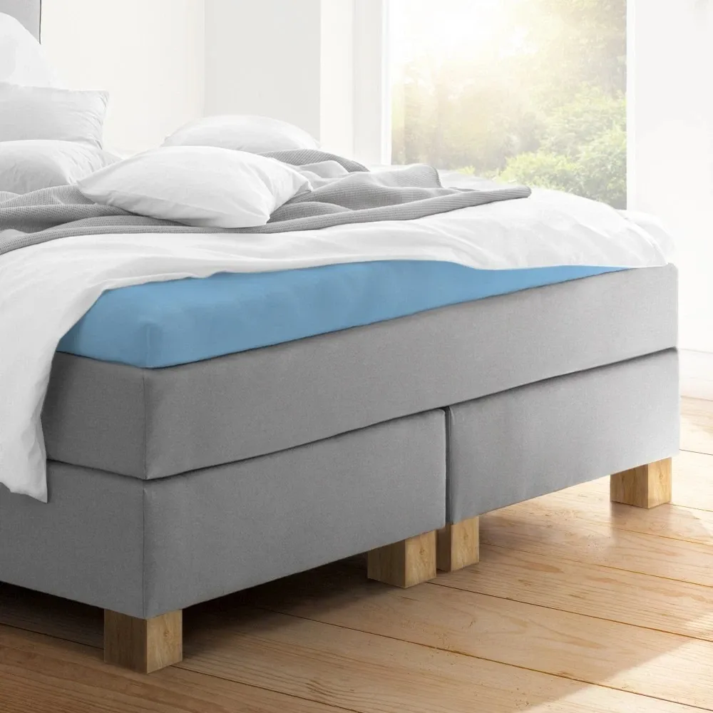 Topper Estella 160 Zwirn-Jersey 160x200cm