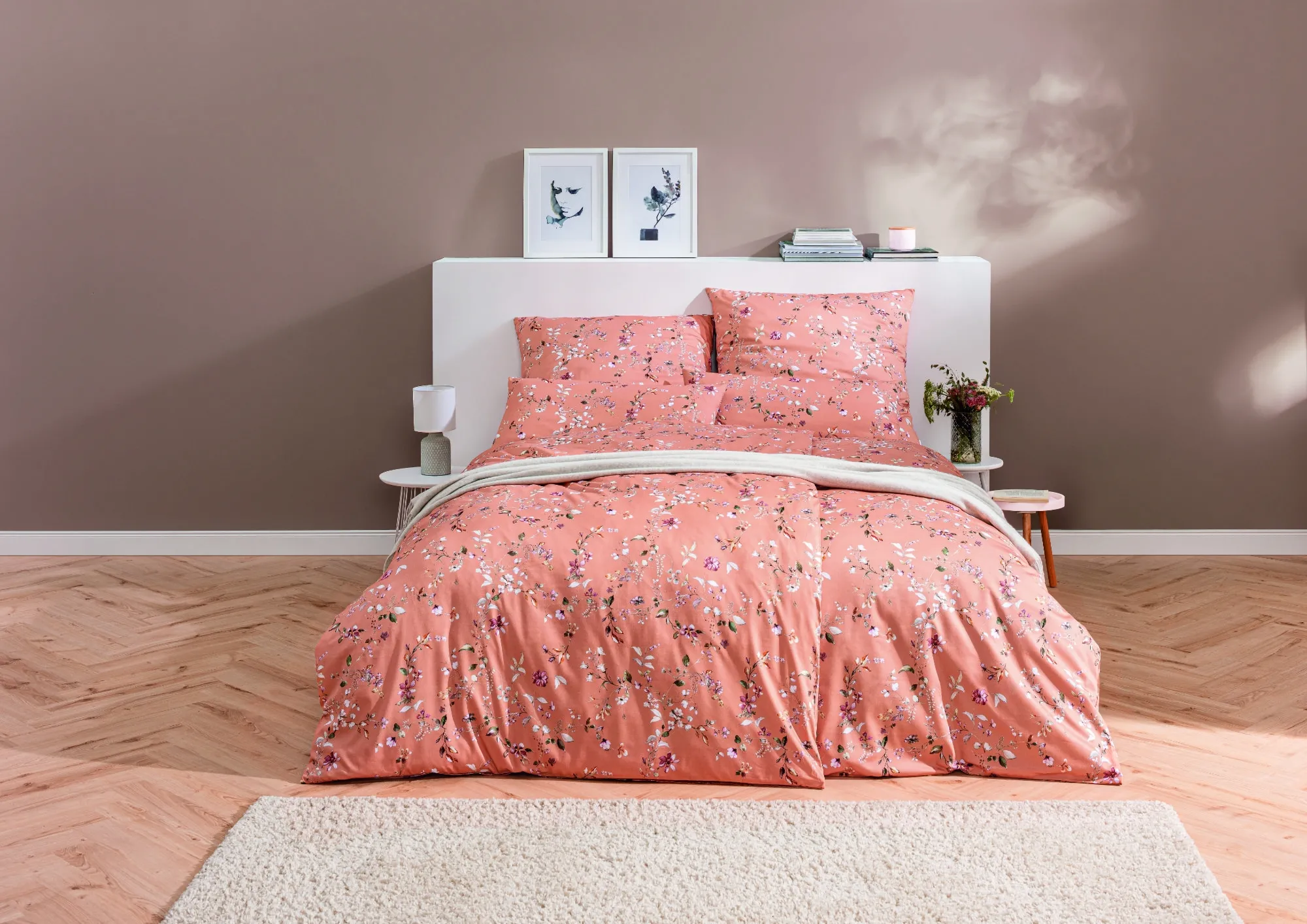 Pościel Estella 7911/045 Phibie Mako Satyna 160x200cm 5 części