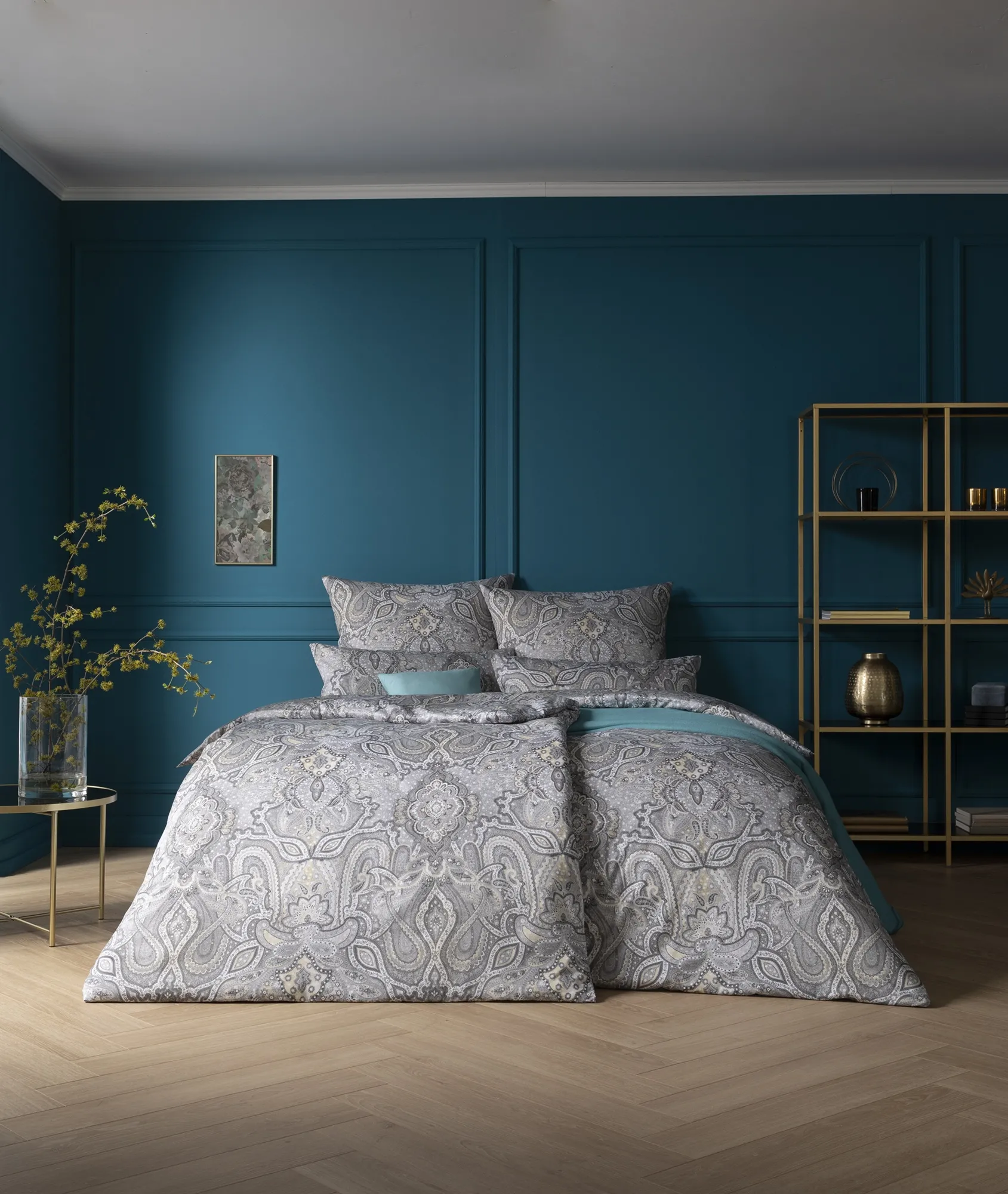 Pościel Estella 7952/820 Fernanda Mako Satyna 140x200cm 3 części