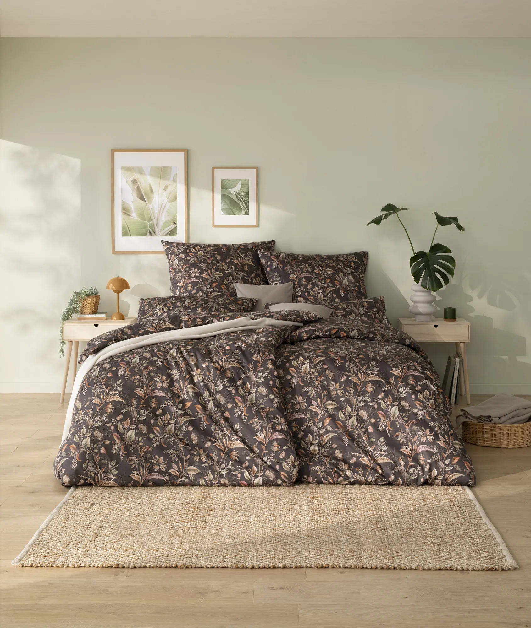 Pościel Estella 7953/310 Jolanda Mako Satyna 140x200cm 3 części