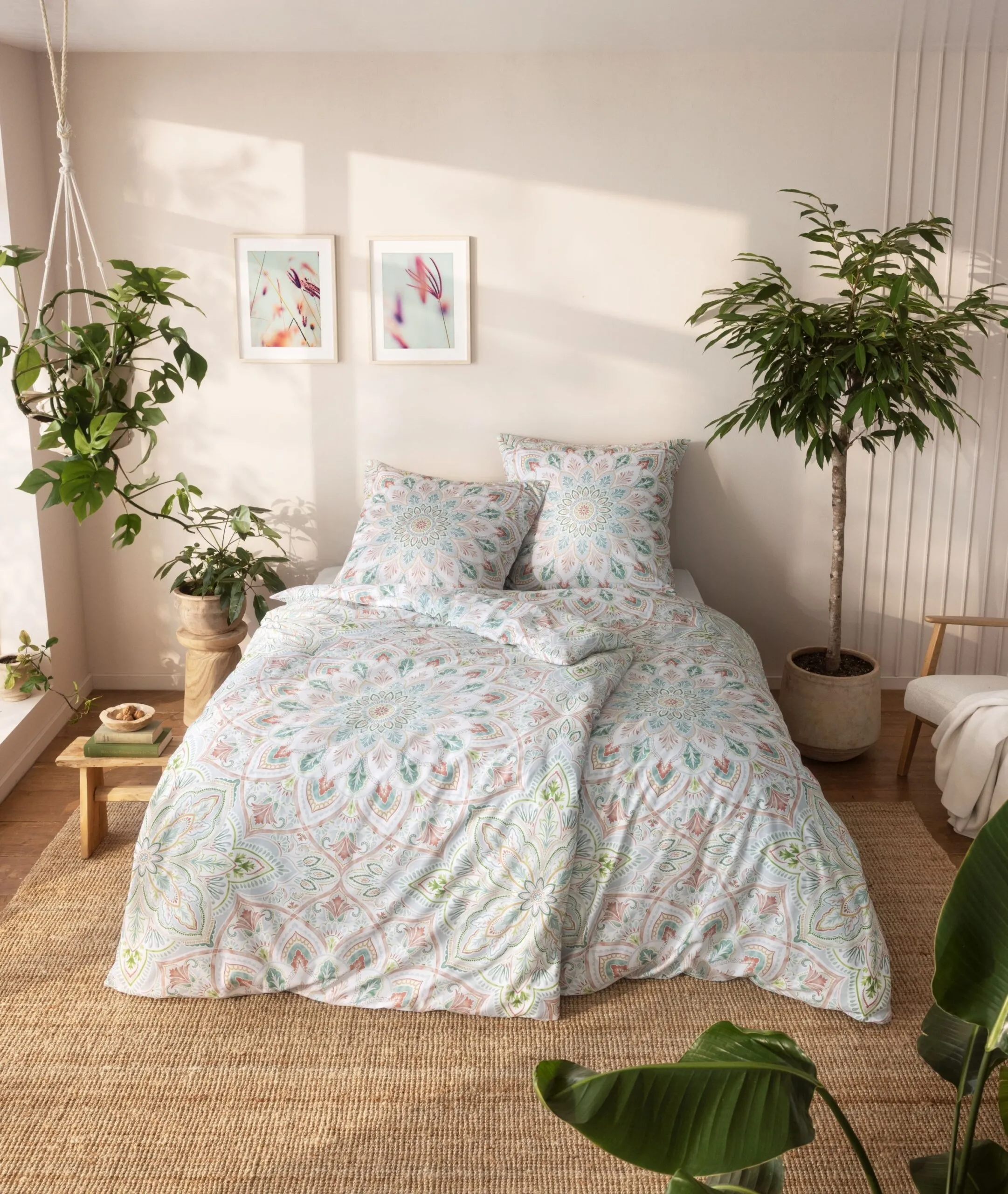 Pościel Estella 3418/525 Jamiro Bio Bawełna 200x220cm 3 części