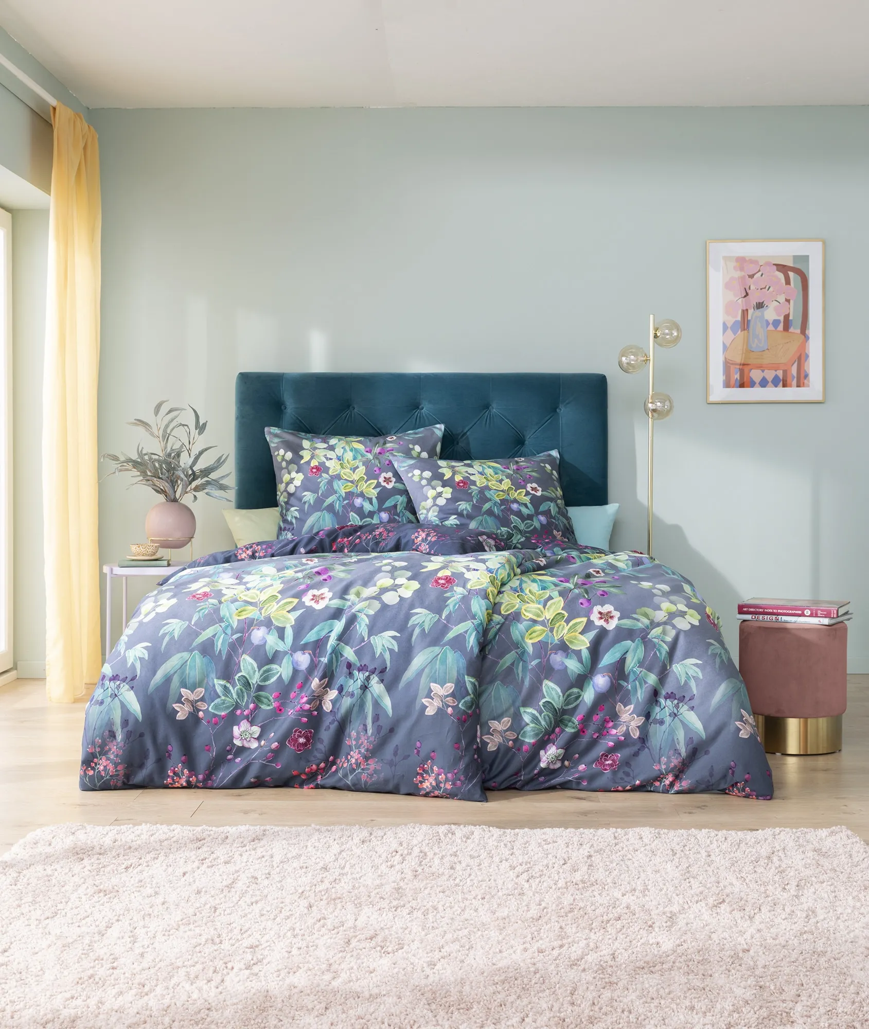 Pościel Estella 4817/920 Bonny Mako Satyna 160x200cm 3 części