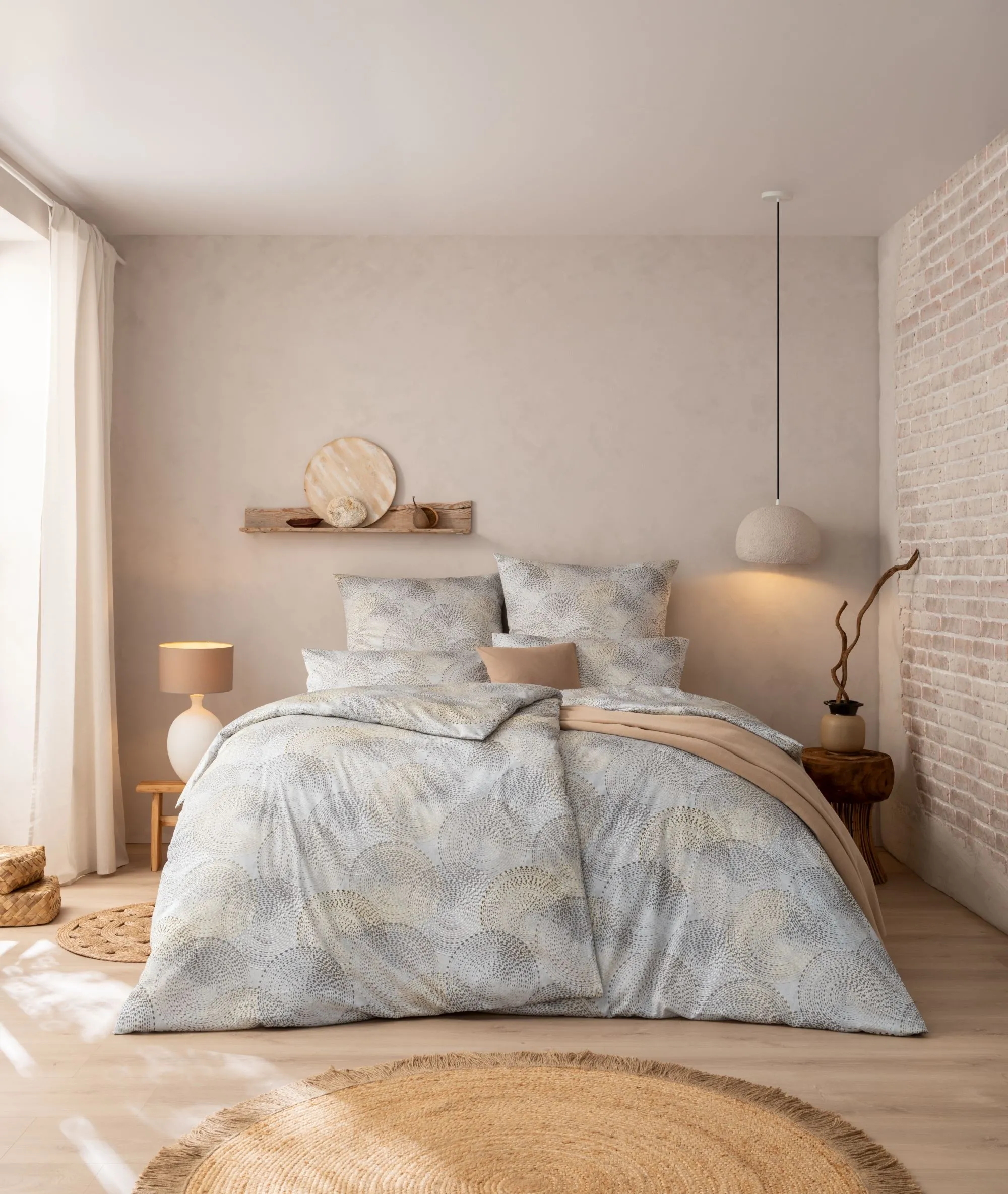 Pościel Estella 7969/810 Orion Mako Satyna 160x200cm 5 części