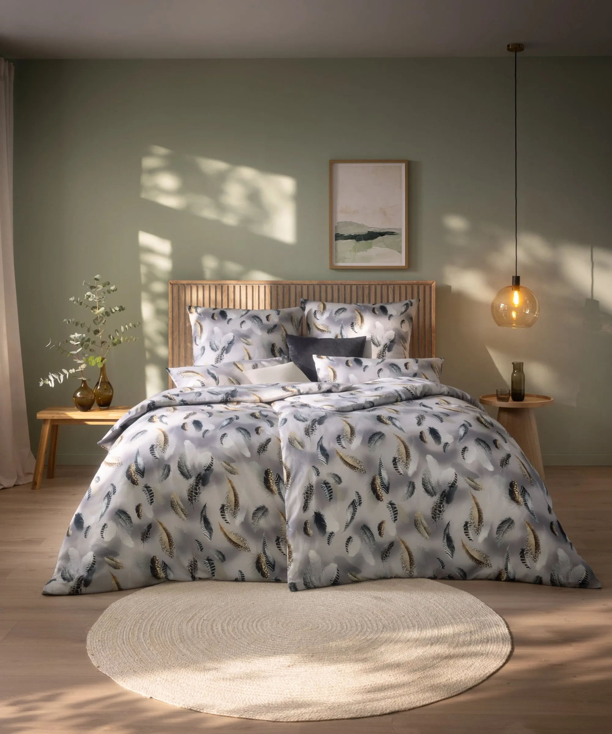 Pościel Estella 1034/810 Bernadette Satyna De Lux 160x200cm 5 części