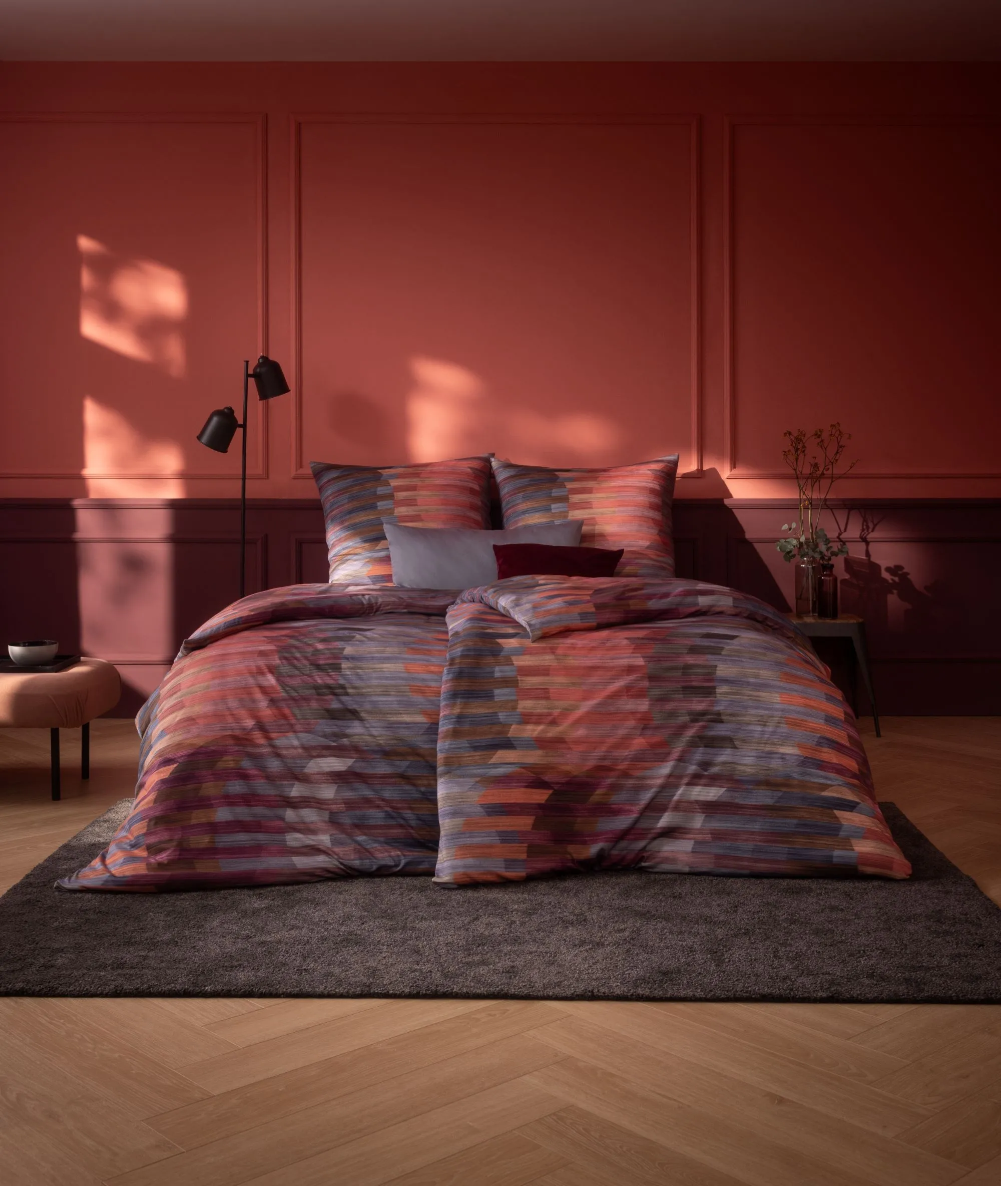 Pościel Estella 6511/395 Auri Mako Interlock Jersey 160x200cm 3 części