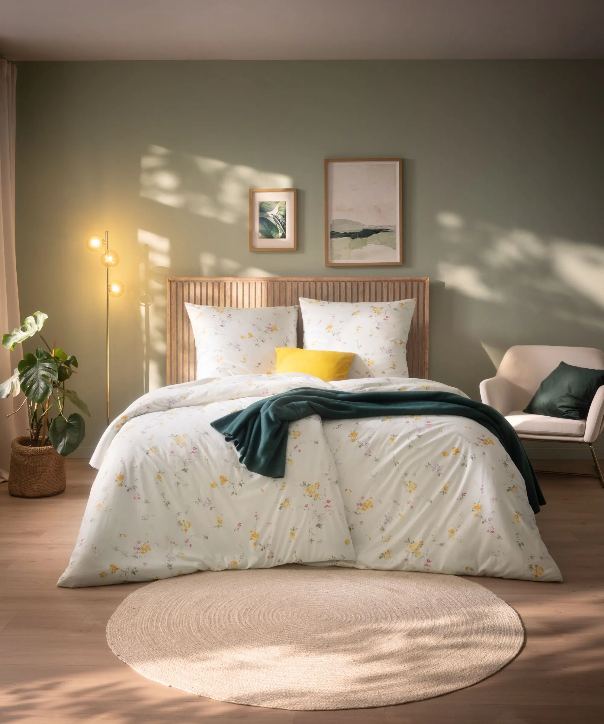 Pościel Estella 6528/360 Cassandra Mako Interlock Jersey 200x220cm 3 części